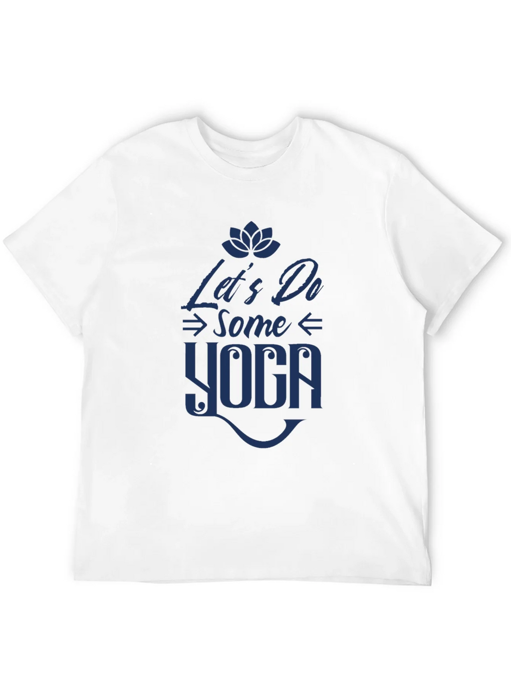 Lets Do Some Yoga Graphic Tee - Black product image 11