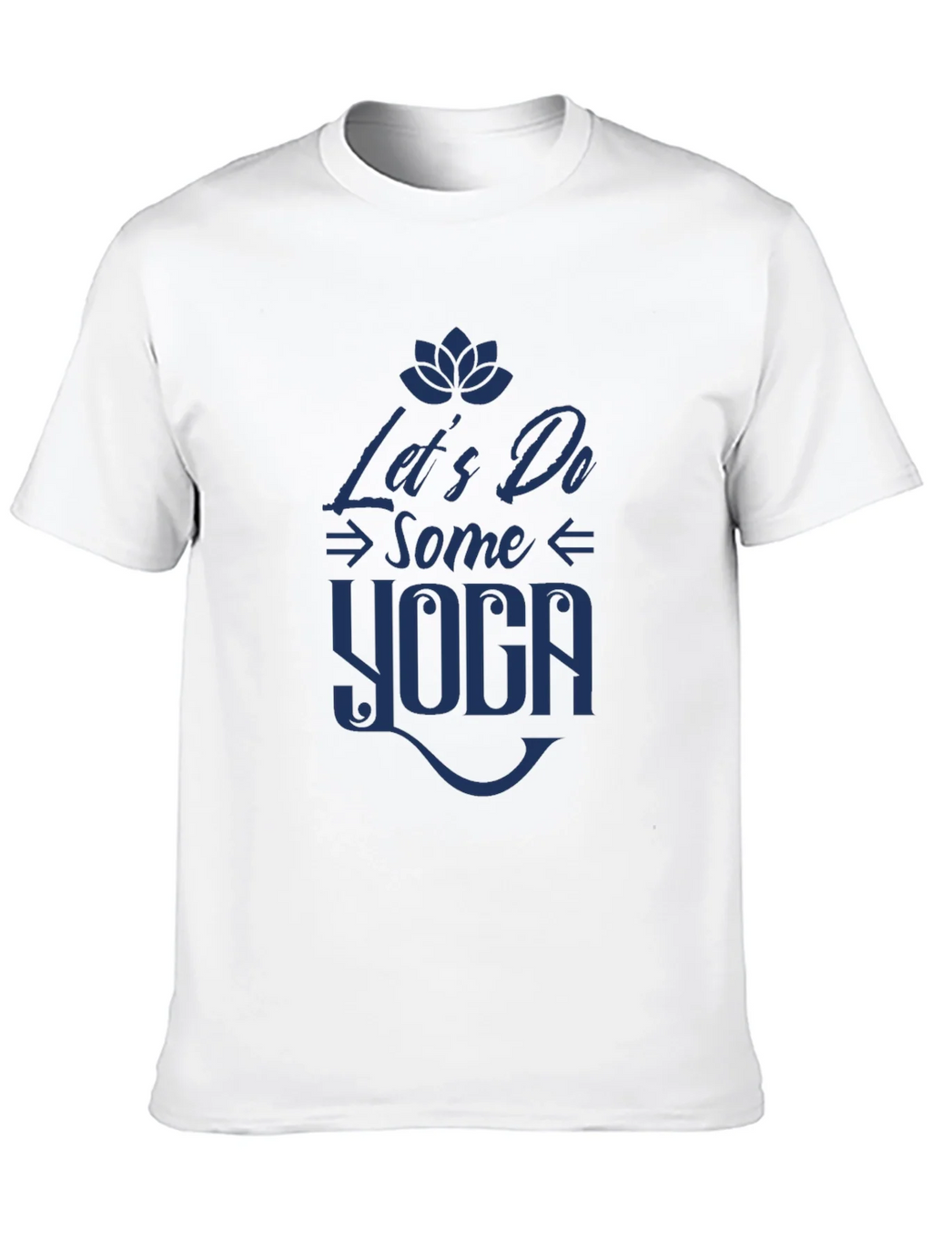 Lets Do Some Yoga Graphic Tee - Black product image 9