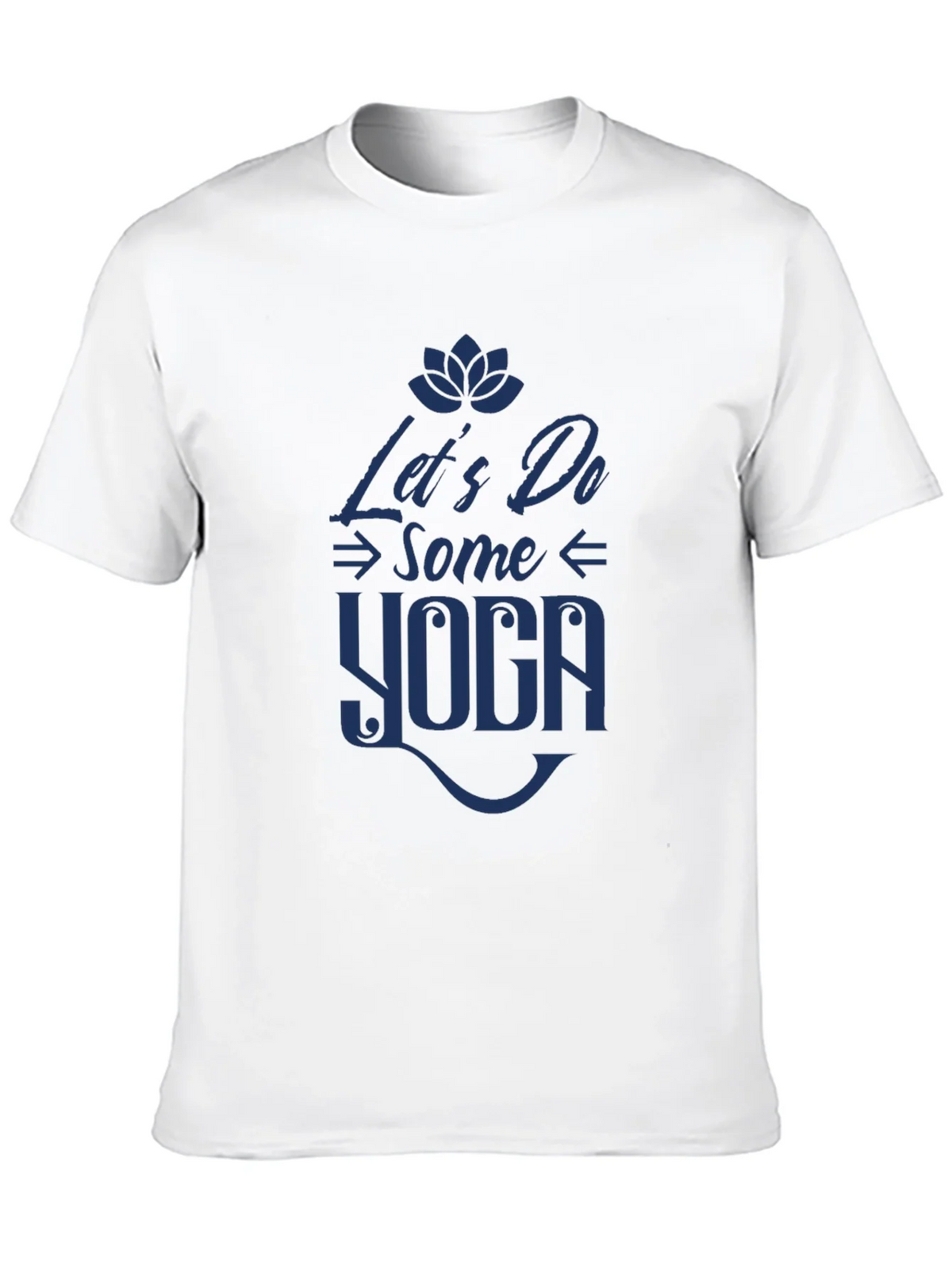 Lets Do Some Yoga Graphic Tee - Black product image 9