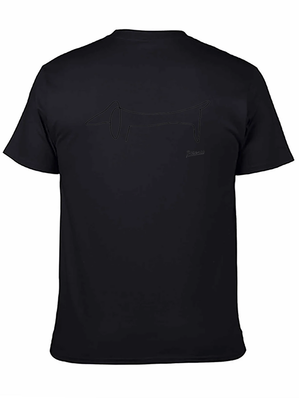 Minimalist Dachshund Tee product image 4