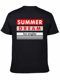 Summer Dream Los Angles Black T-Shirt product image 1