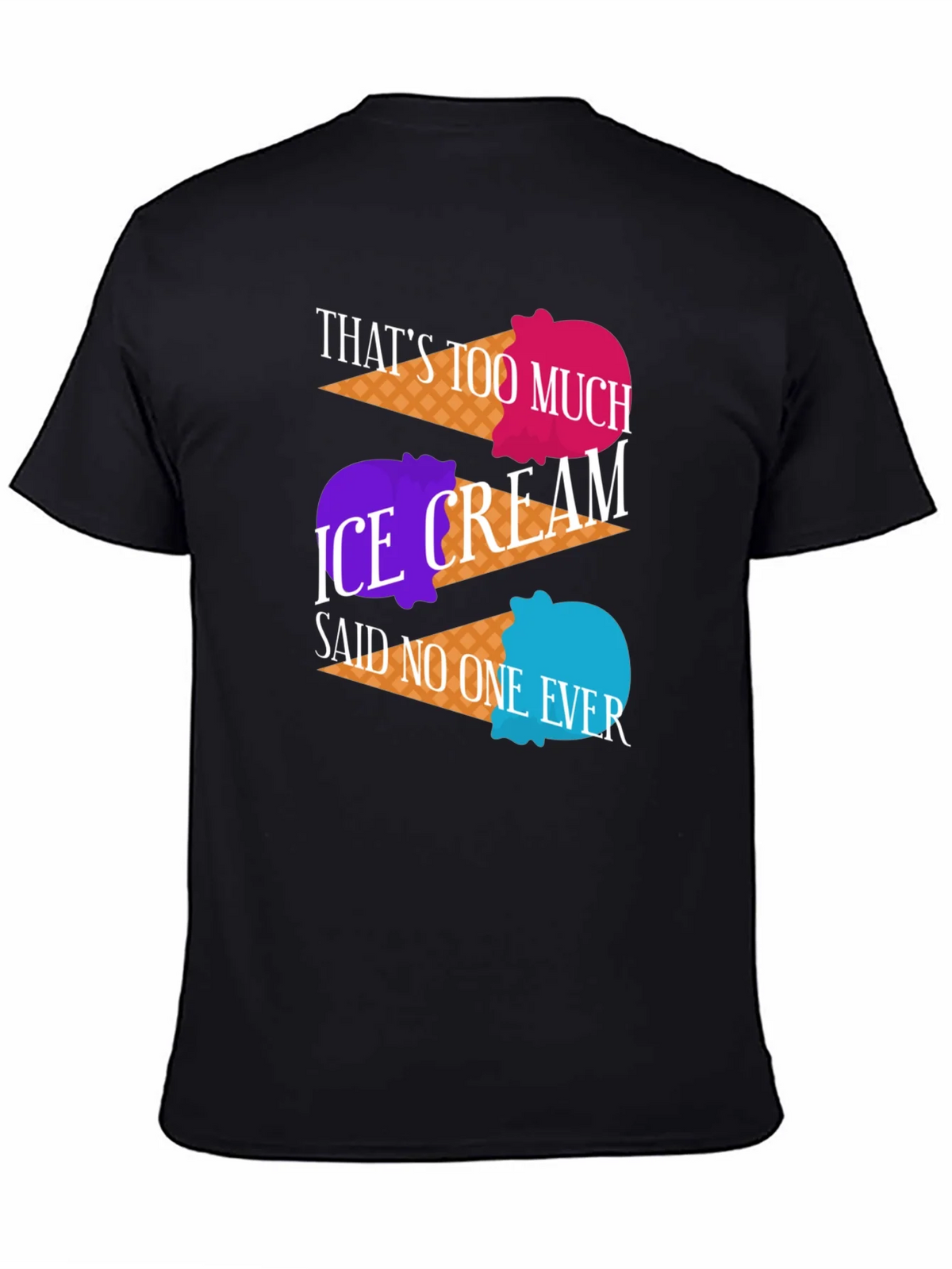 Ice Cream Lover T-Shirt - Too Much product image 4
