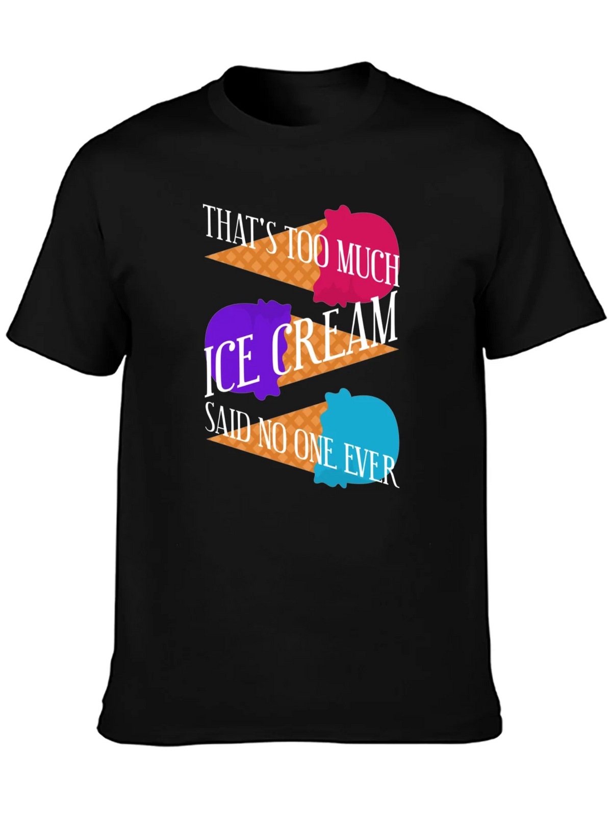 Ice Cream Lover T-Shirt - Too Much product image 3
