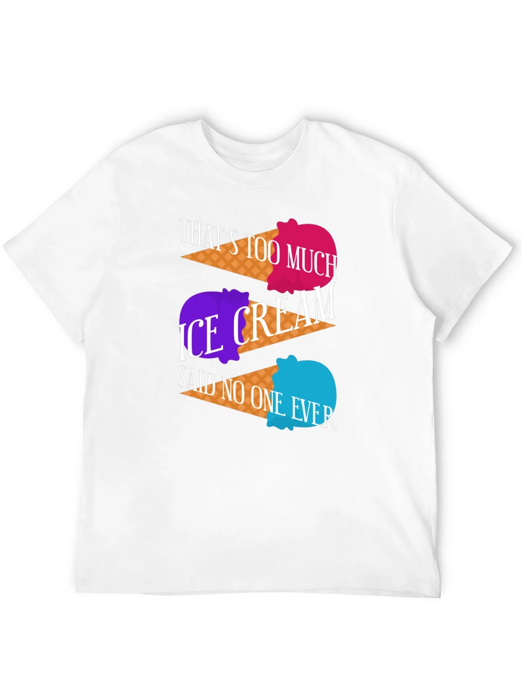 Ice Cream Lover T-Shirt - Too Much product image 11
