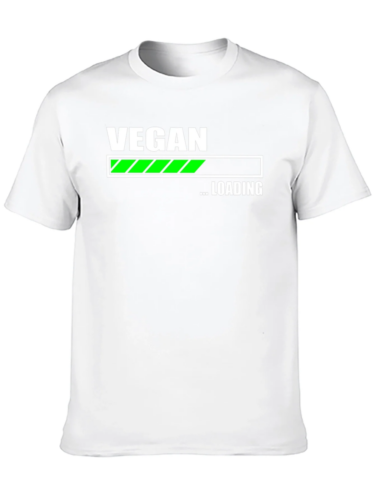 Vegan Loading T-Shirt - Black Cotton Blend product image 9