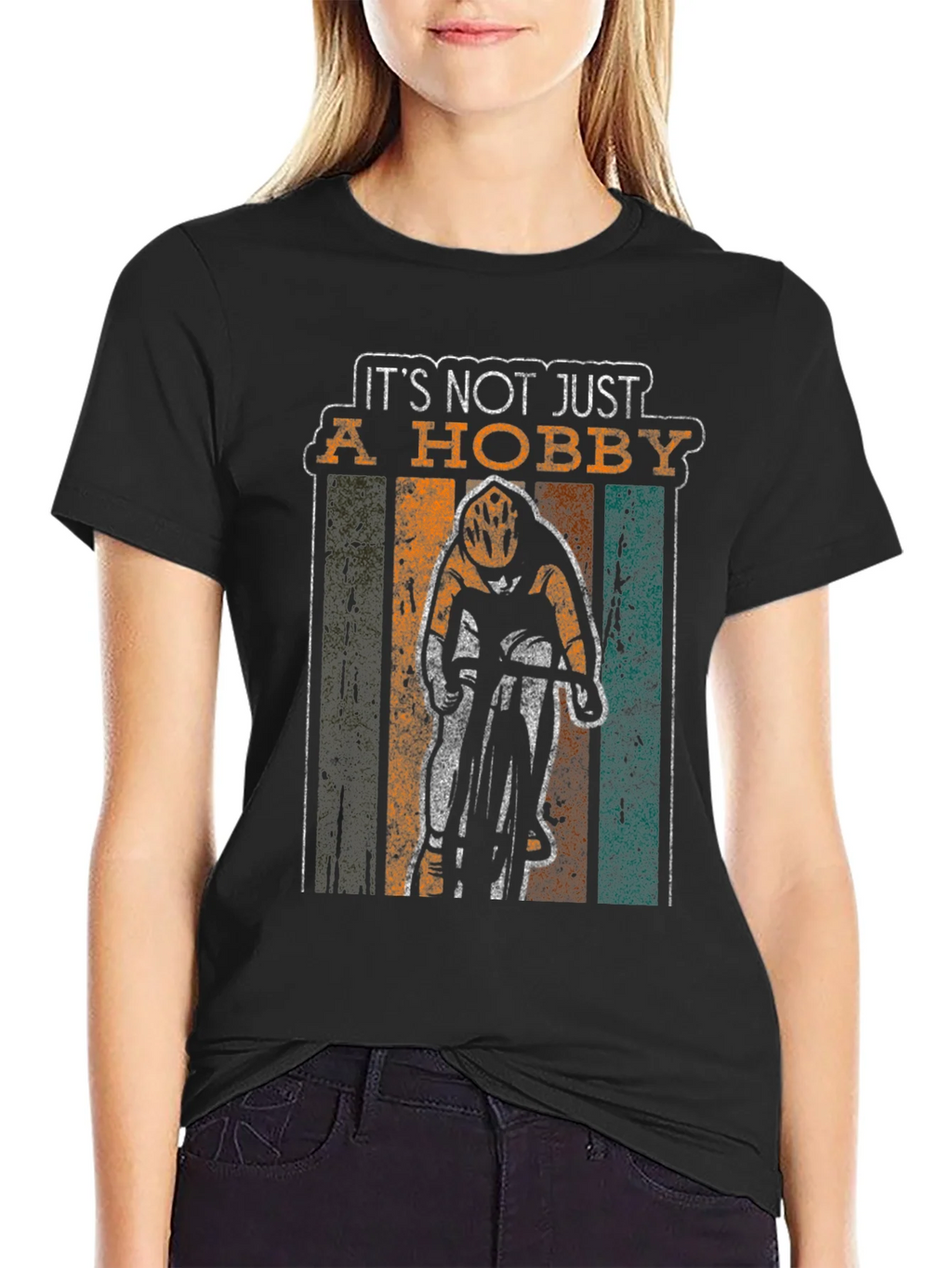 Its Not Just A Hobby Cyclist T-Shirt product image 2