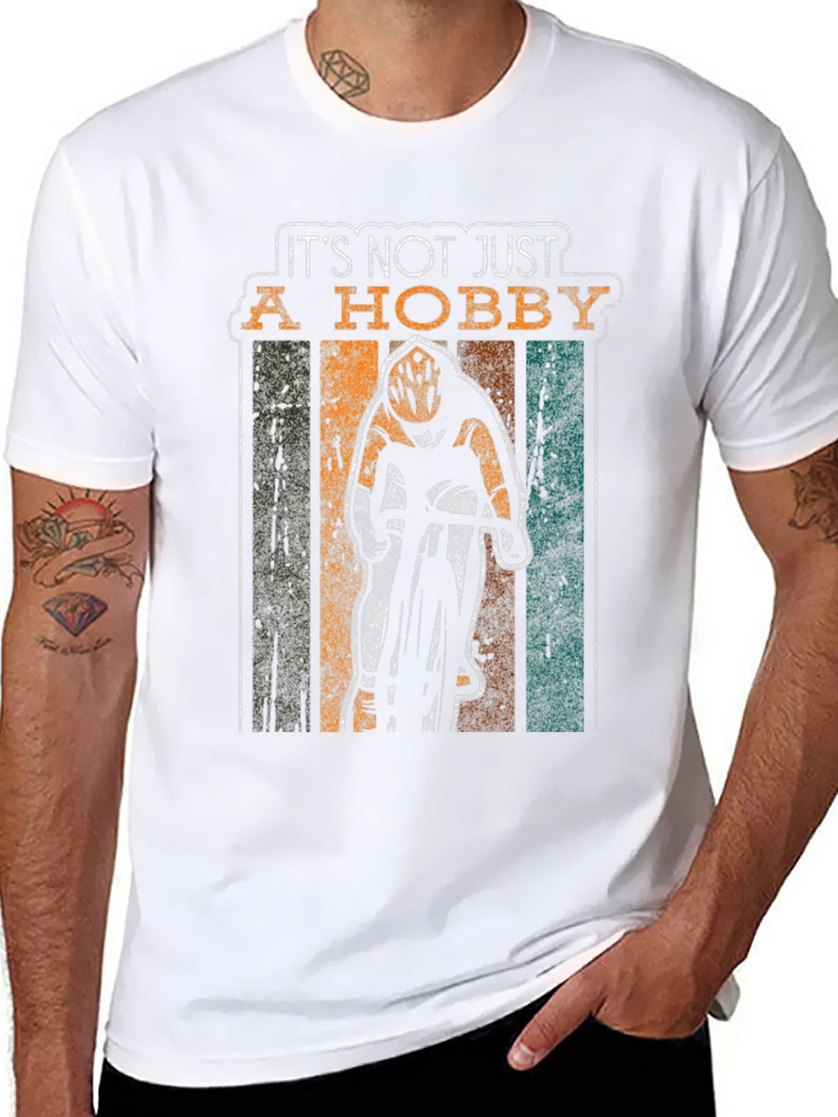 Its Not Just A Hobby Cyclist T-Shirt product image 6