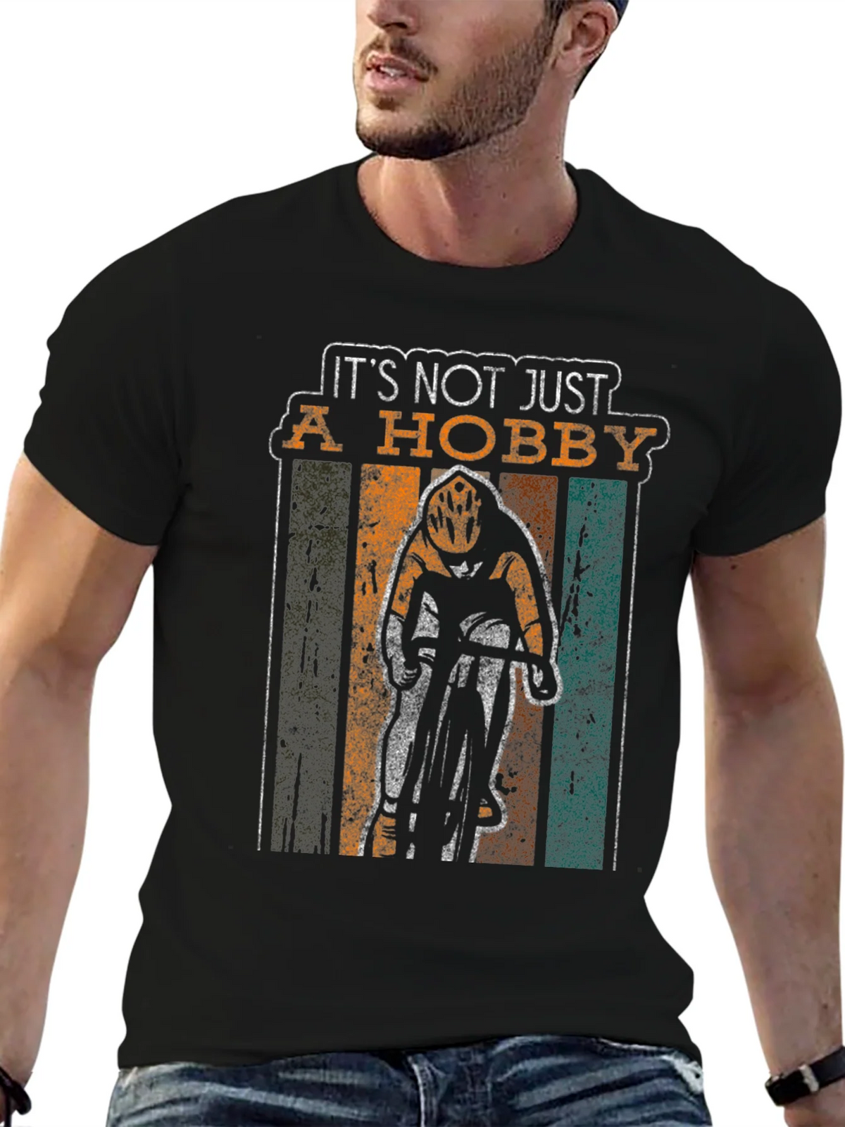 Its Not Just A Hobby Cyclist T-Shirt product image 5