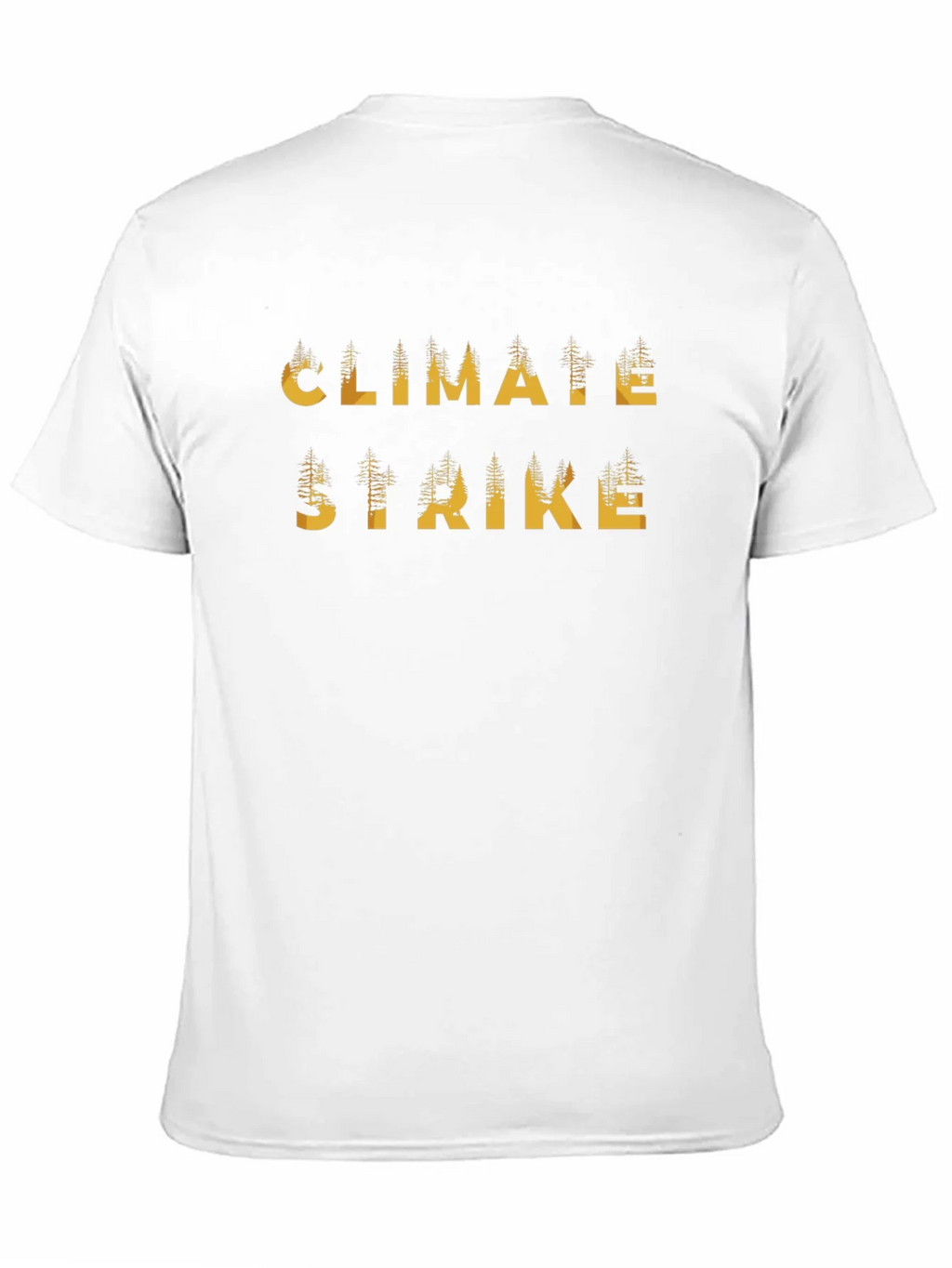 Climate Strike Black Graphic T-Shirt product image 10