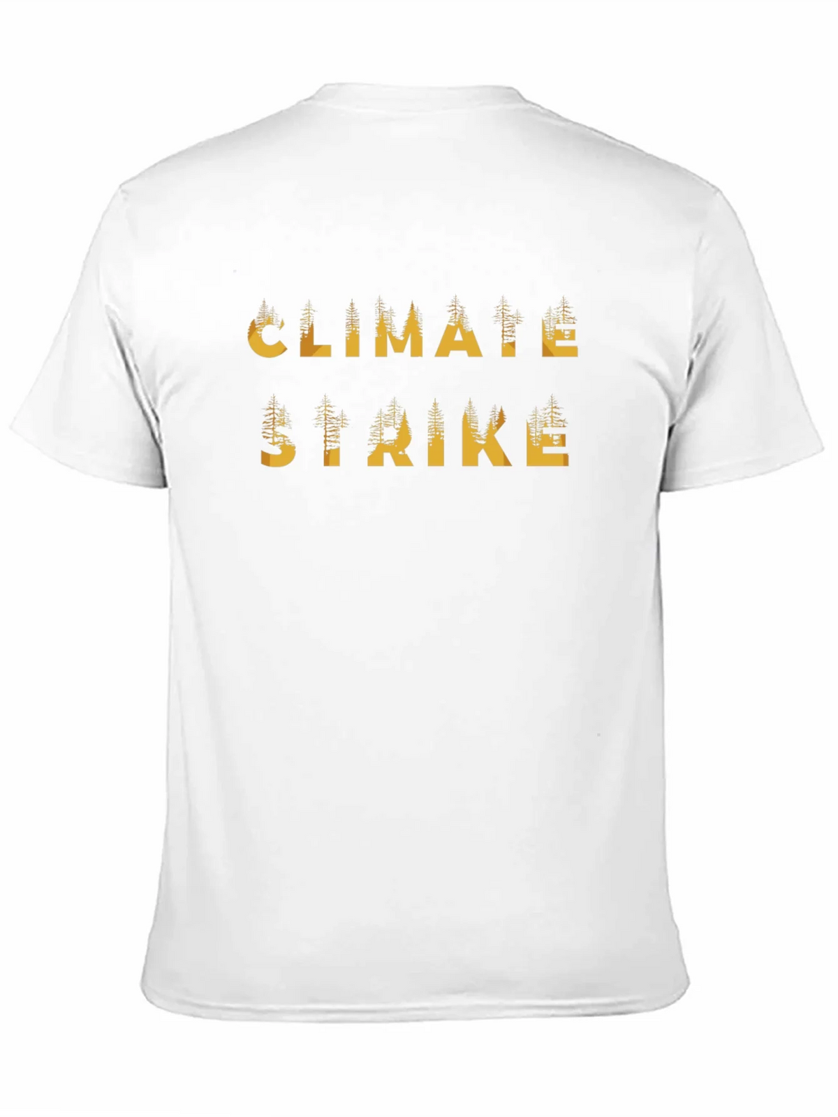 Climate Strike Black Graphic T-Shirt product image 10