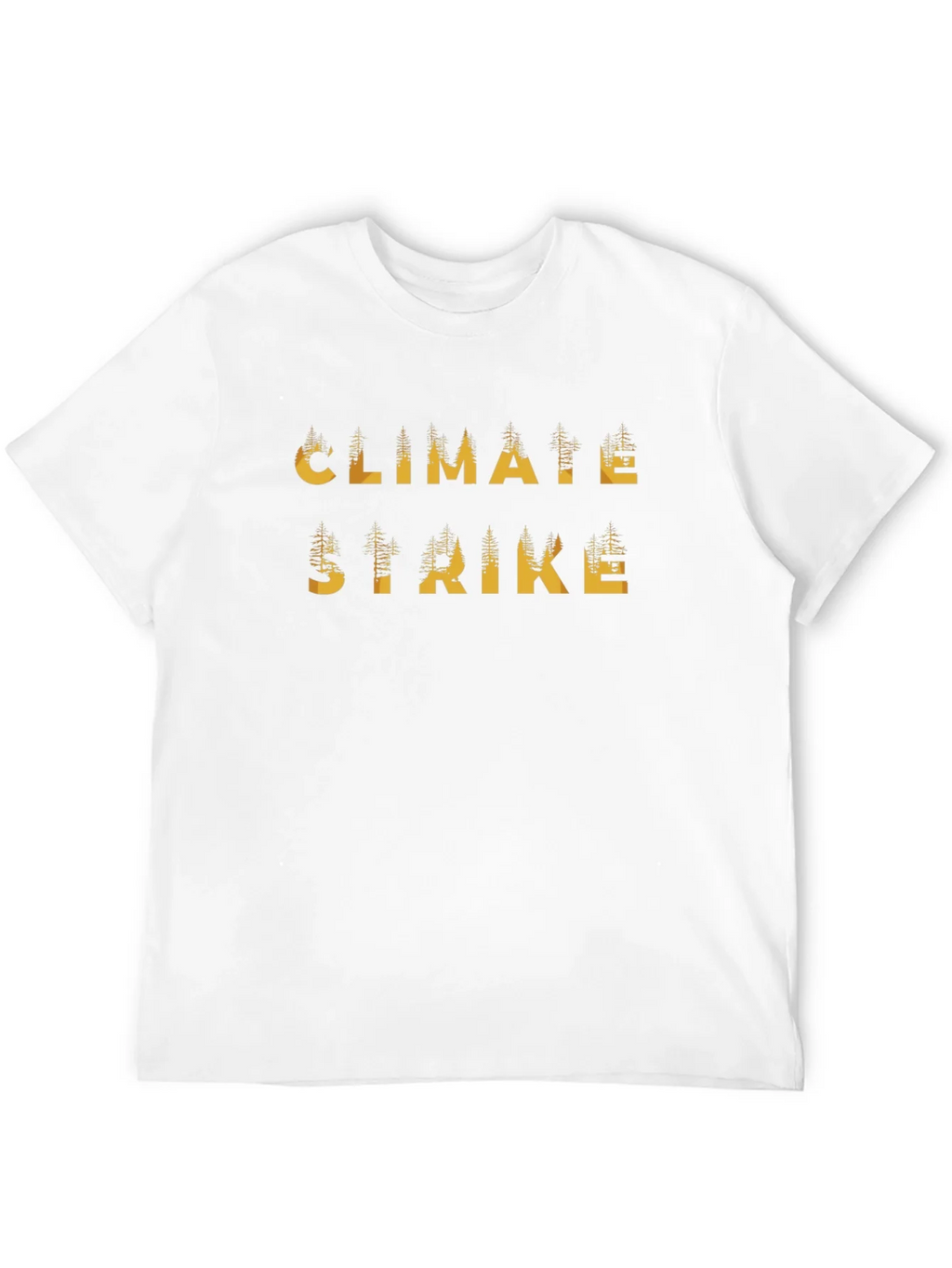 Climate Strike Black Graphic T-Shirt product image 11