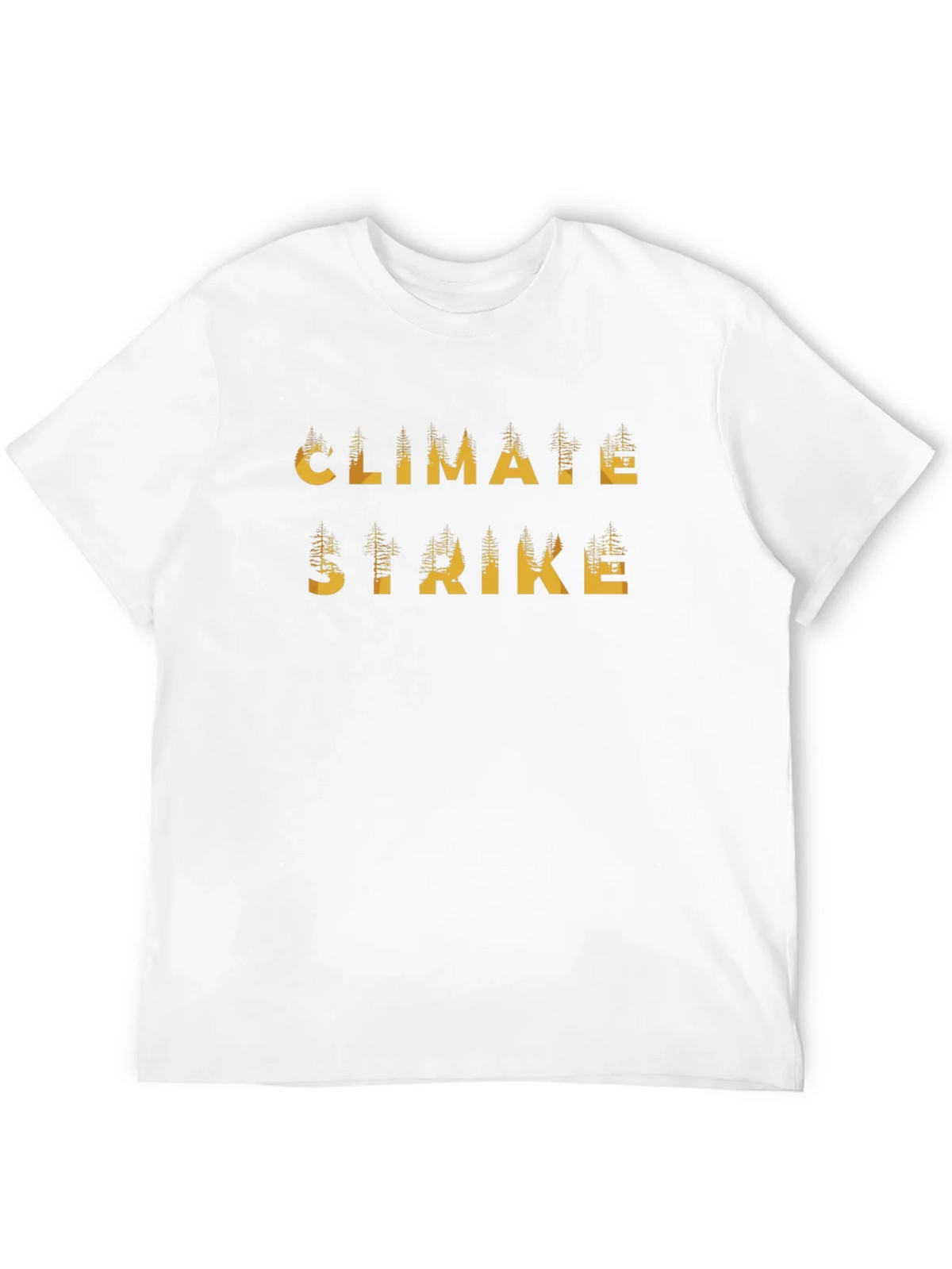 Climate Strike Black Graphic T-Shirt product image 11