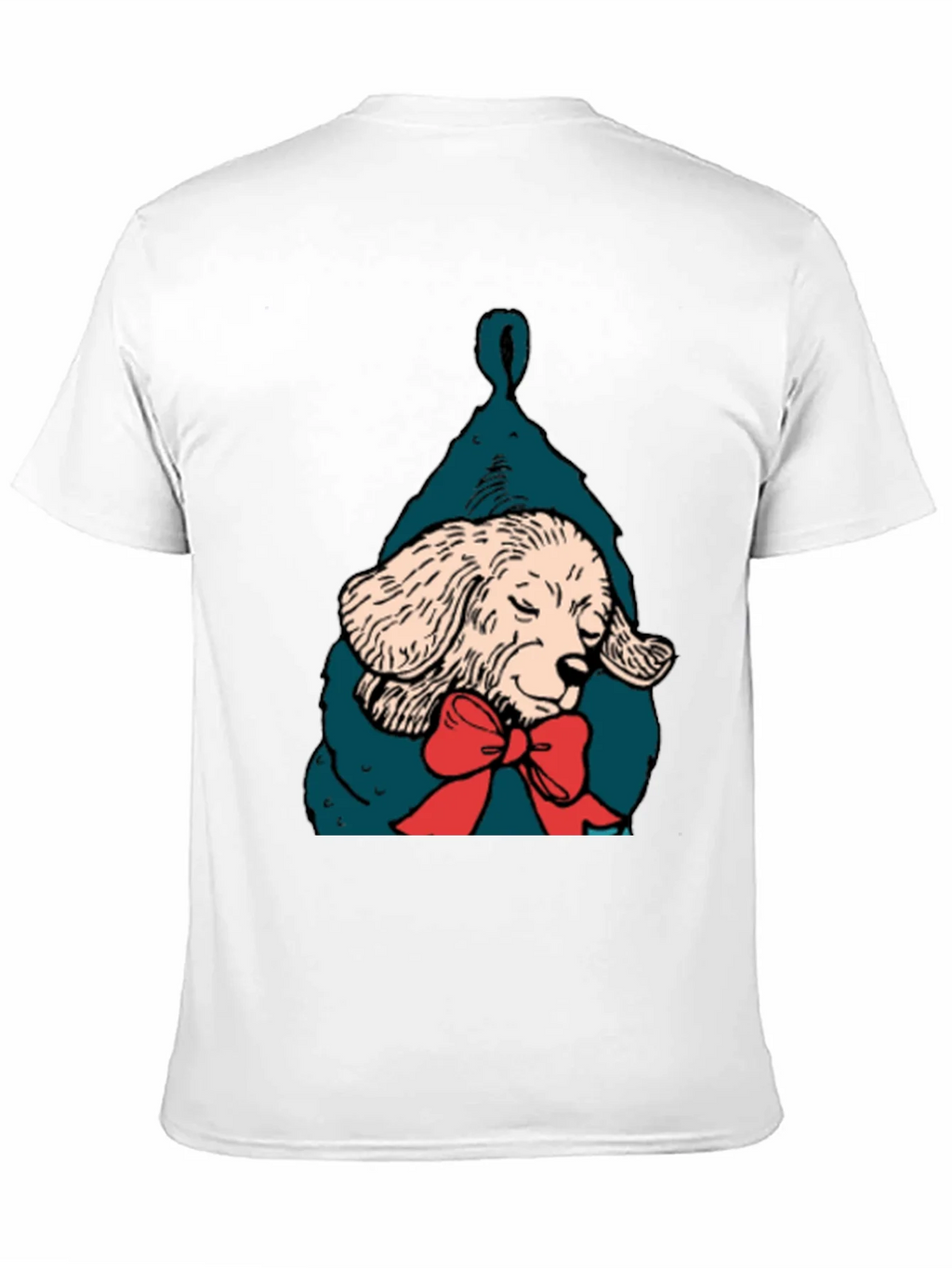Dog in Stocking Graphic T-Shirt product image 10