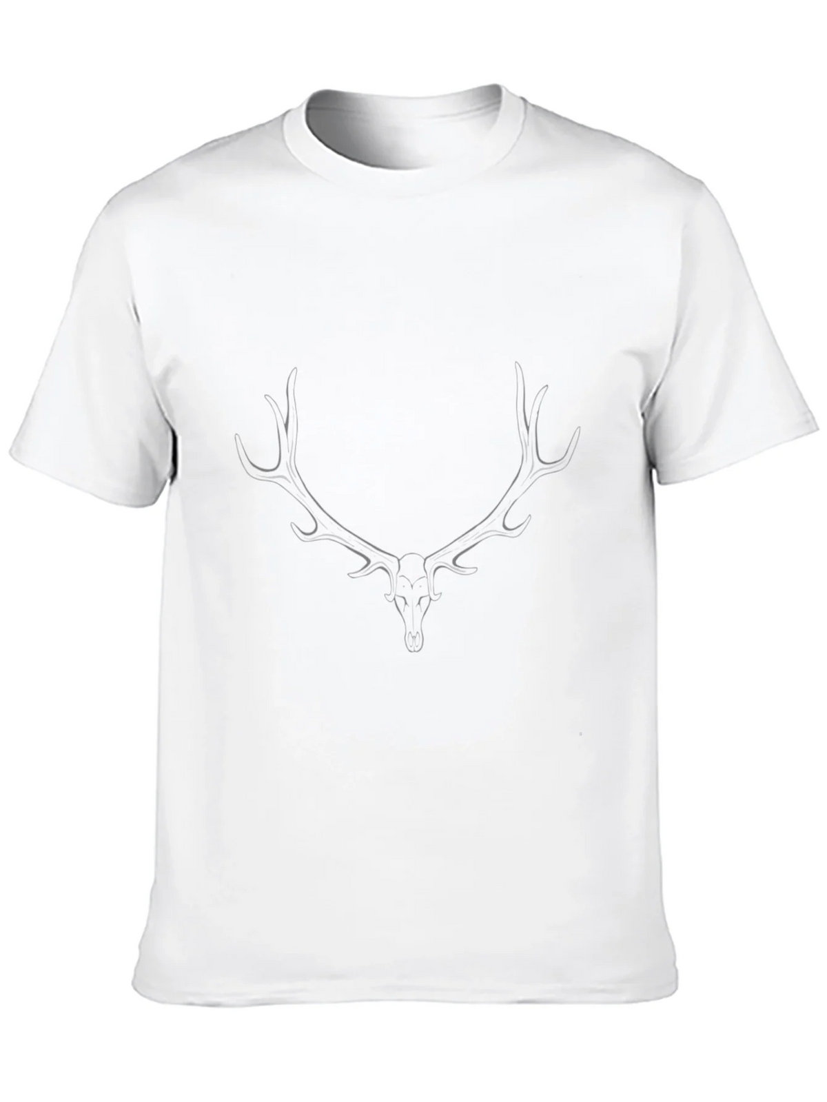 Black Deer Antler Graphic Tee product image 9