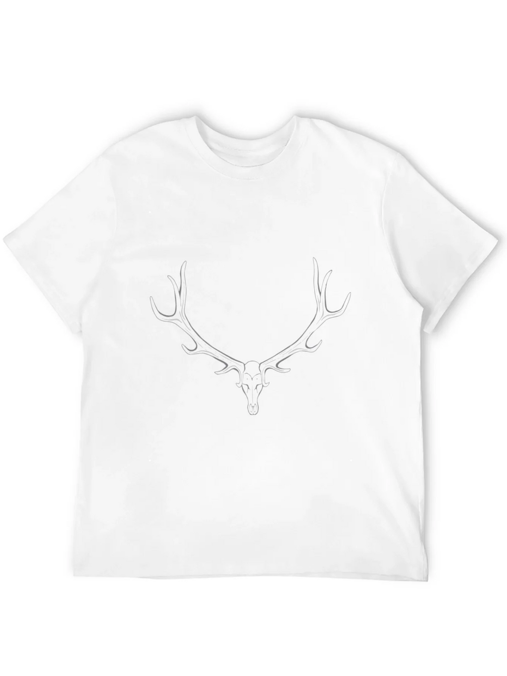 Black Deer Antler Graphic Tee product image 11
