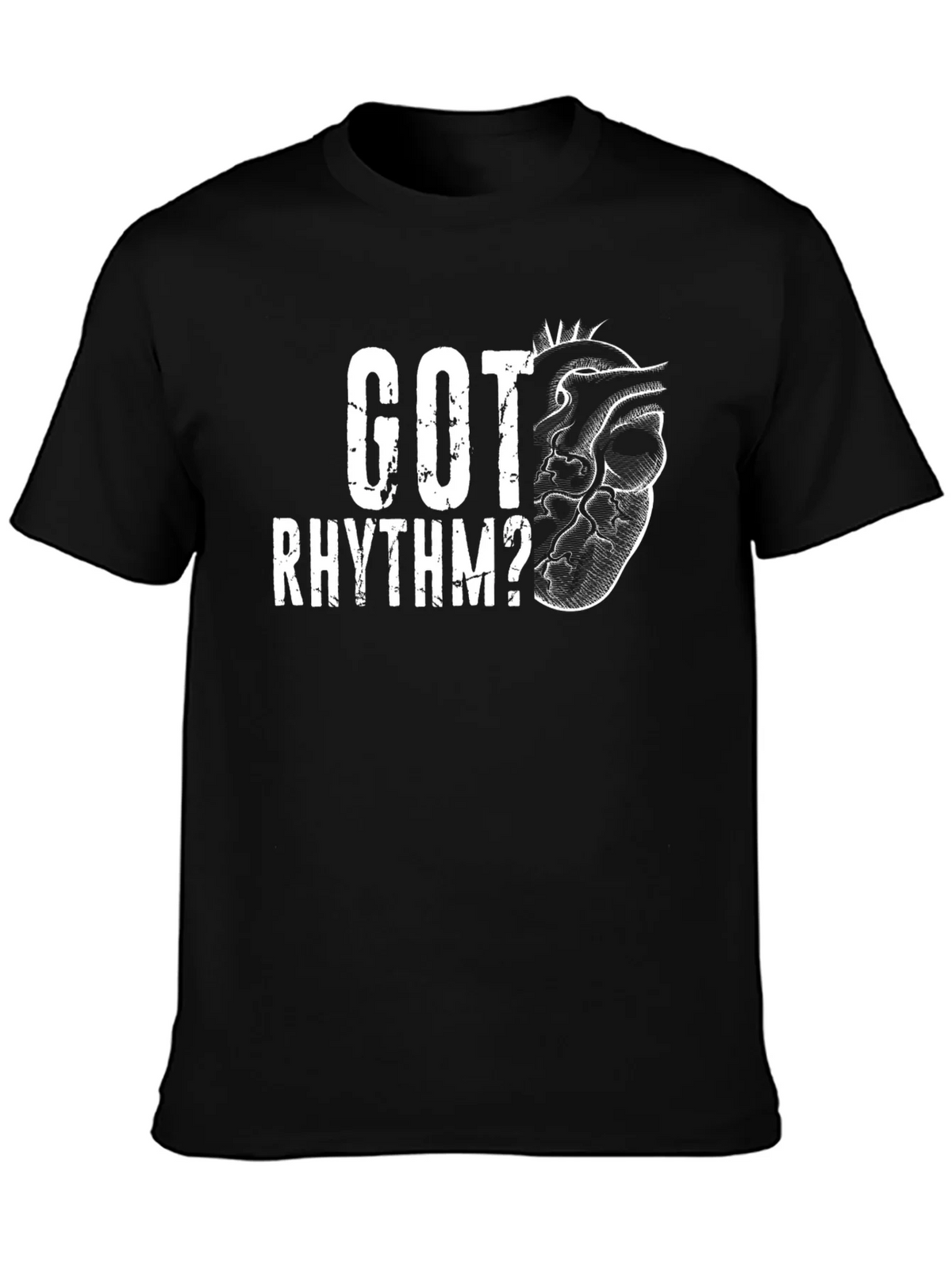 Got Rhythm? Graphic T-Shirt - Mens Black Tee product image 3