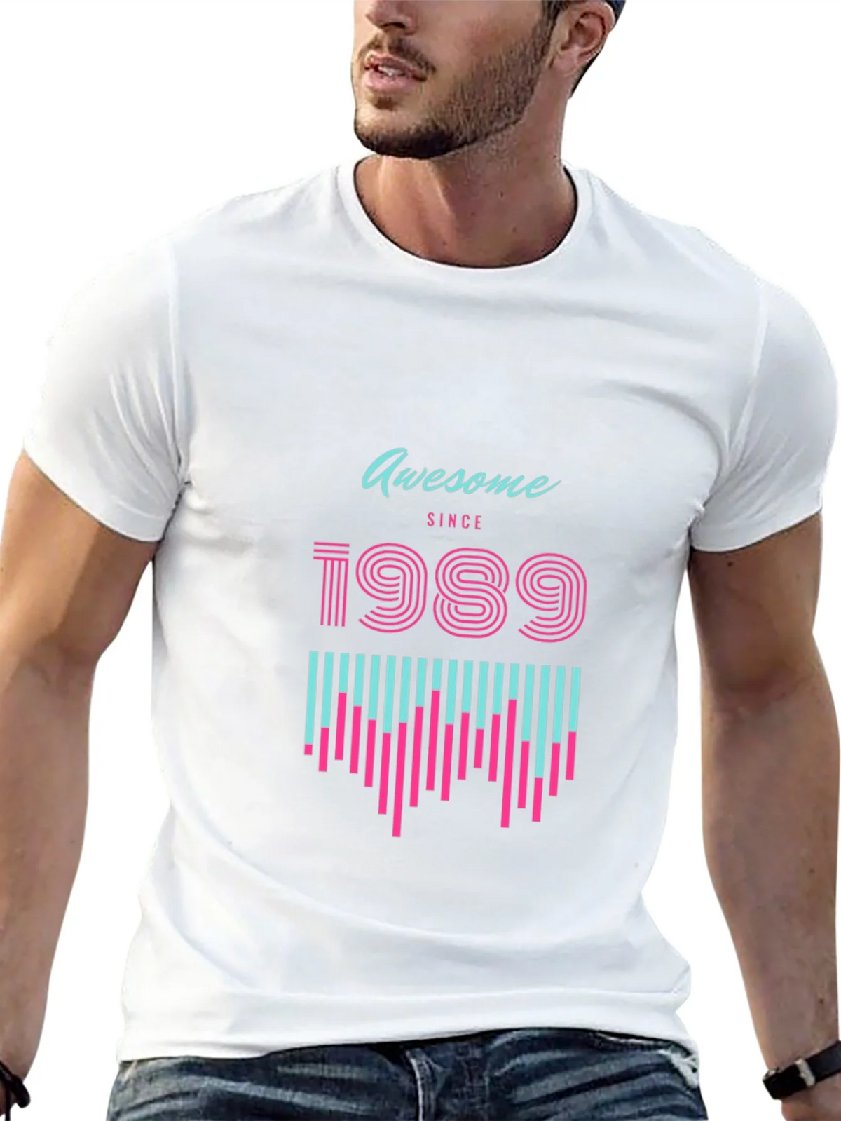 Awesome Since 1989 Graphic Tee product image 5