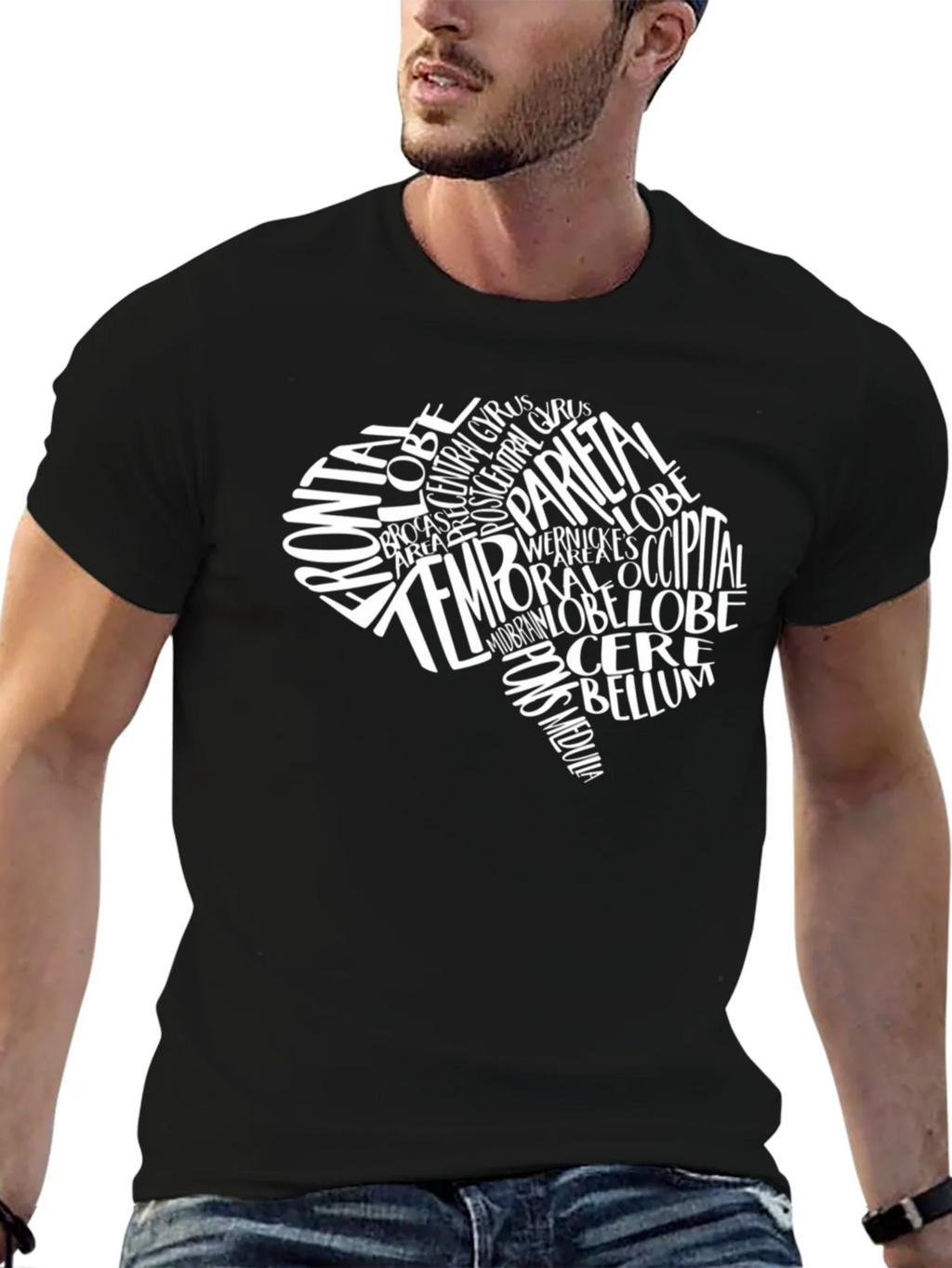 Anatomical Brain T-Shirt - Neurology Neurosurgeon Gift product image 6