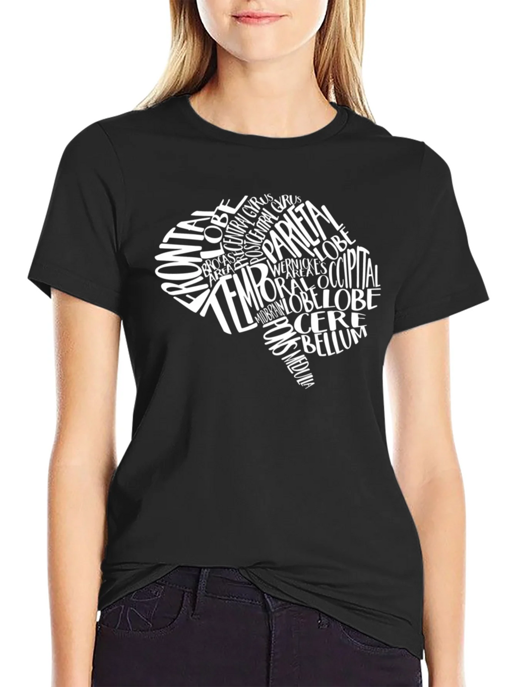 Anatomical Brain T-Shirt - Neurology Neurosurgeon Gift product image 2