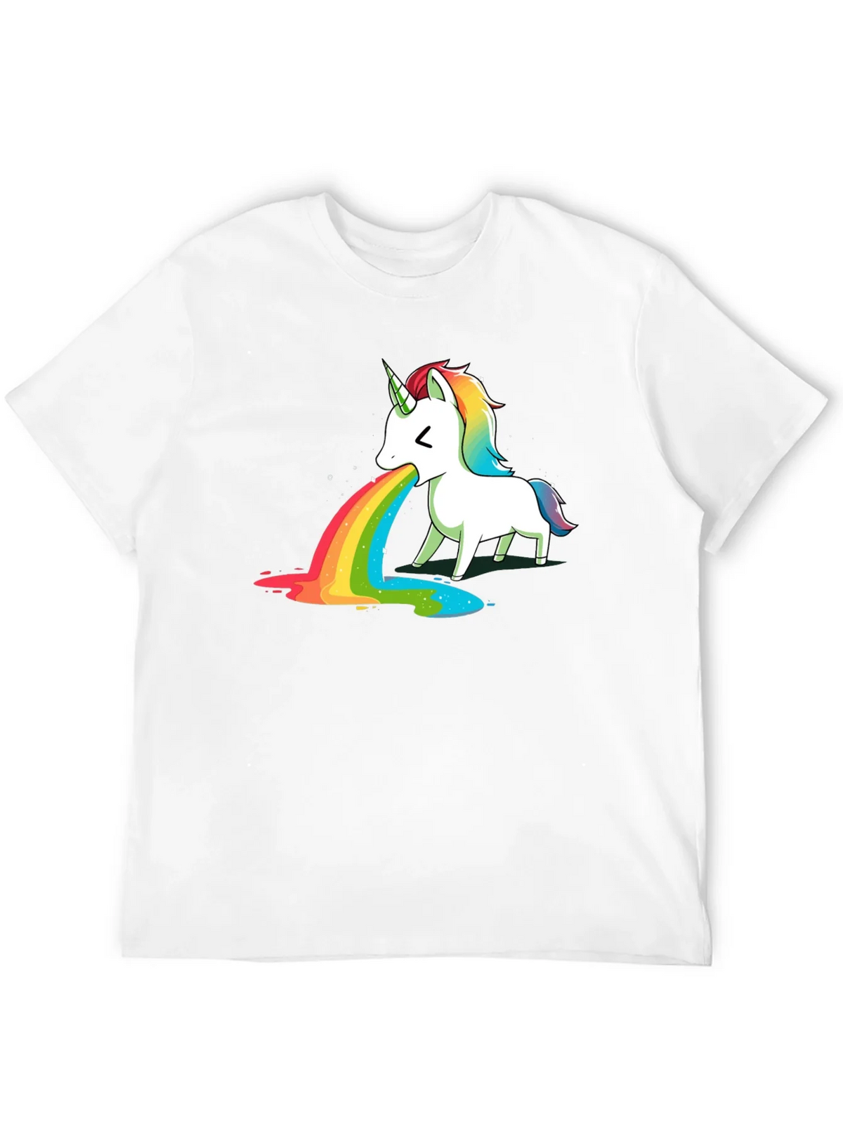 Unicorn Puking Rainbow T-Shirt product image 11