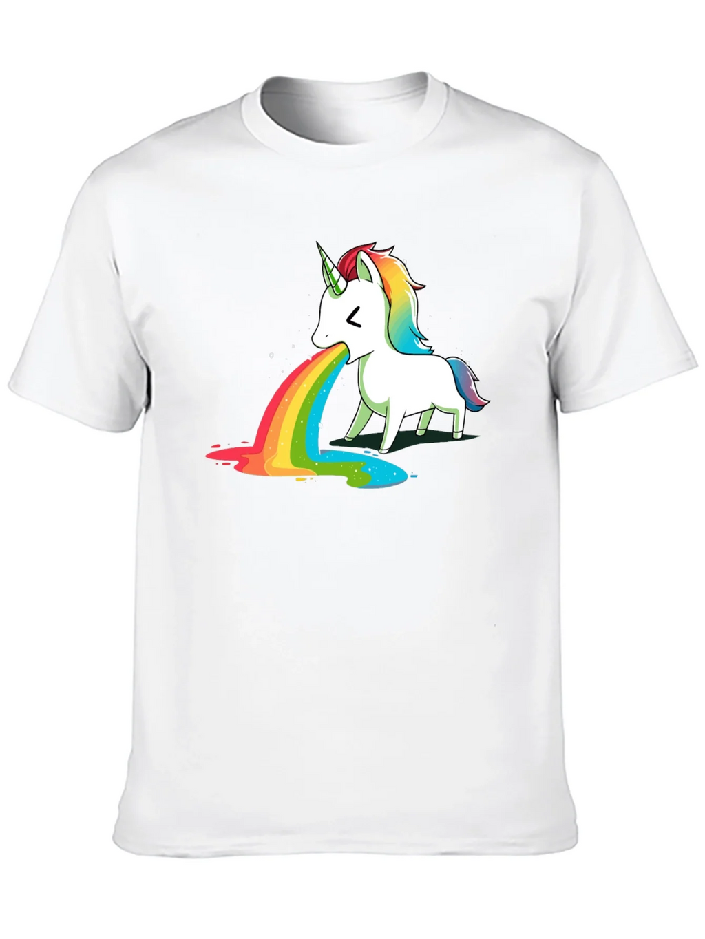 Unicorn Puking Rainbow T-Shirt product image 9