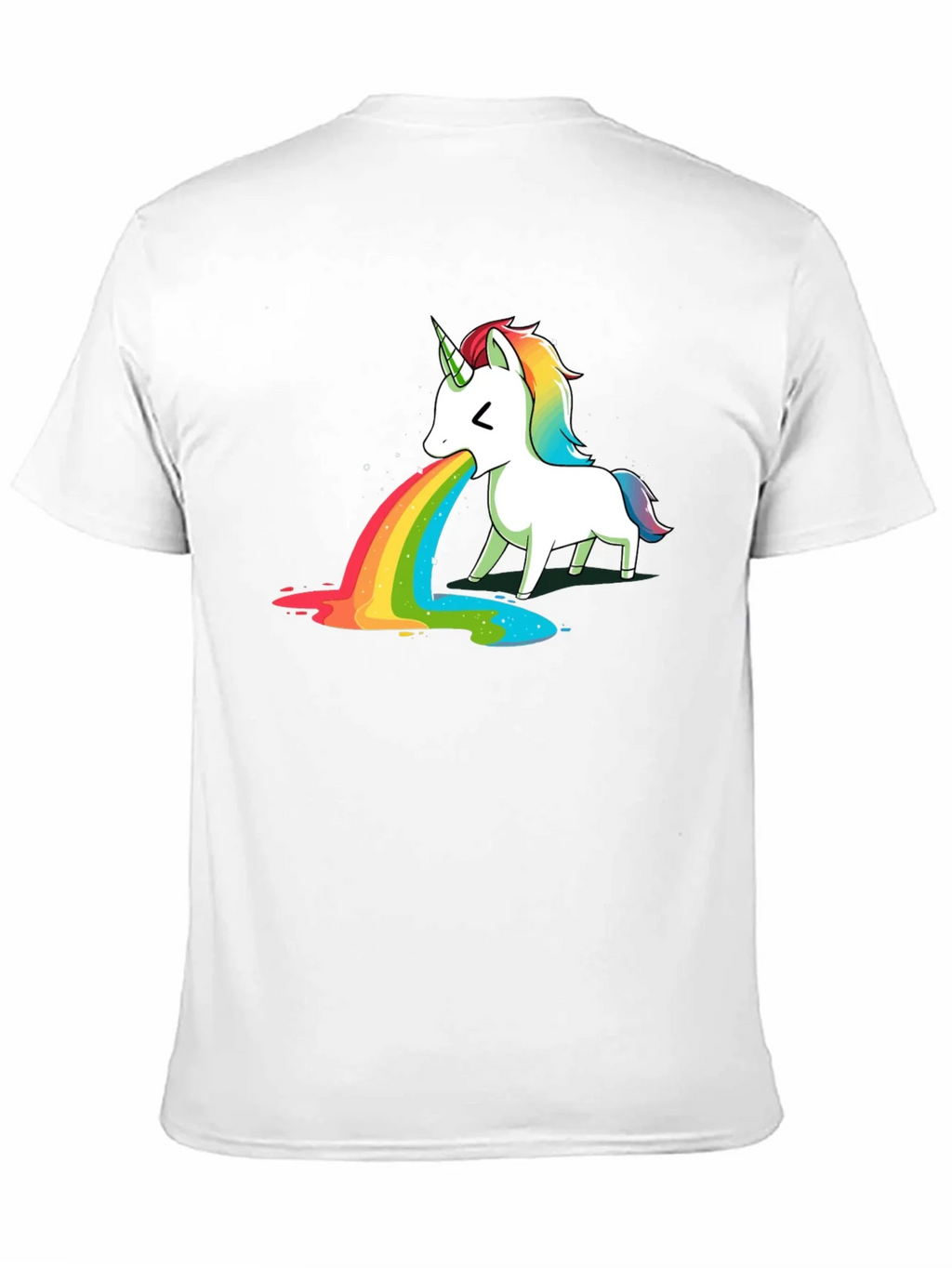 Unicorn Puking Rainbow T-Shirt product image 10