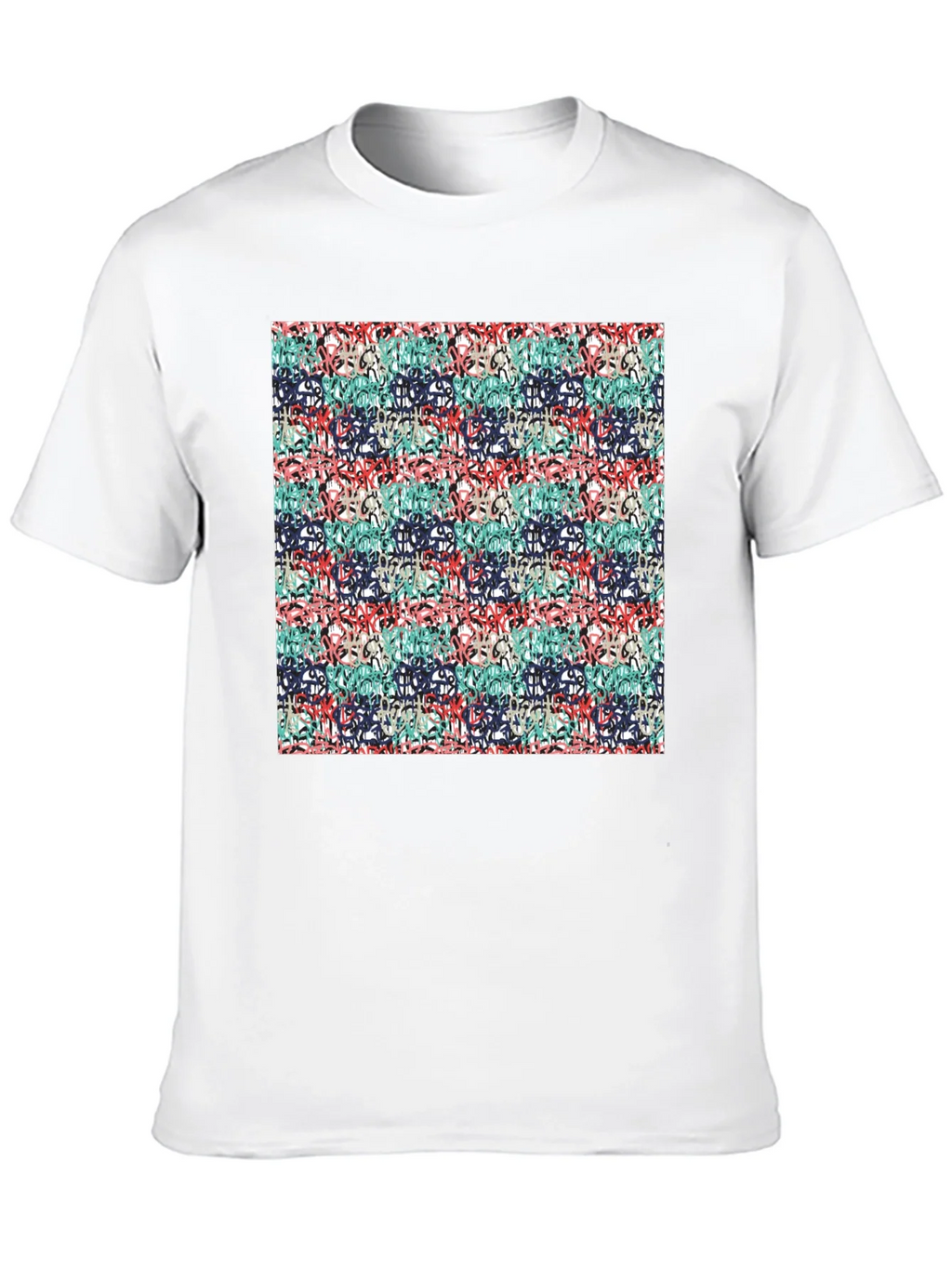 Abstract Graffiti Style T-Shirt product image 9