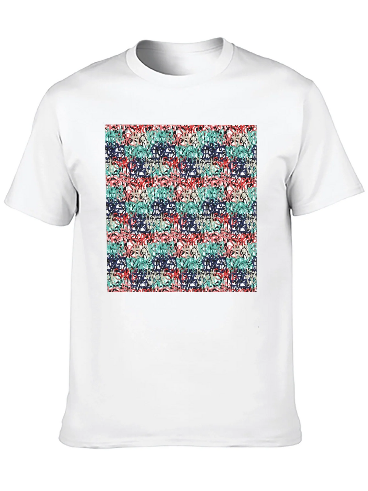 Abstract Graffiti Style T-Shirt product image 9