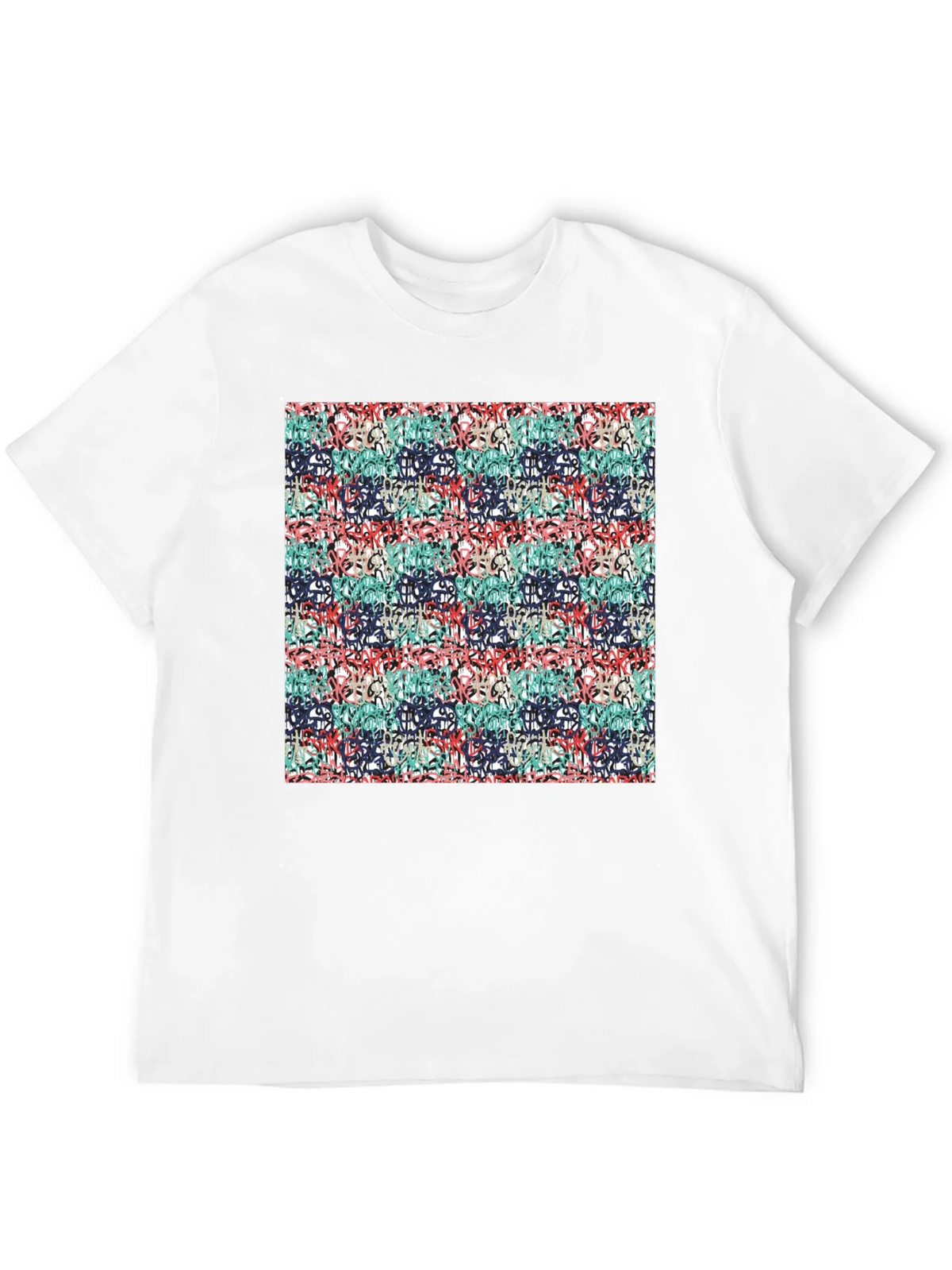 Abstract Graffiti Style T-Shirt product image 11