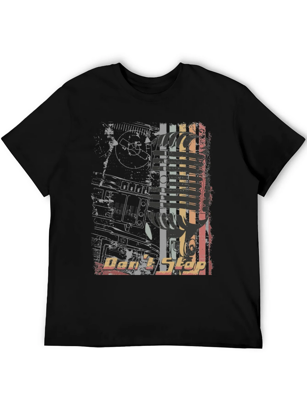 Retro Dont Stop Graphic Print Tee product image 5