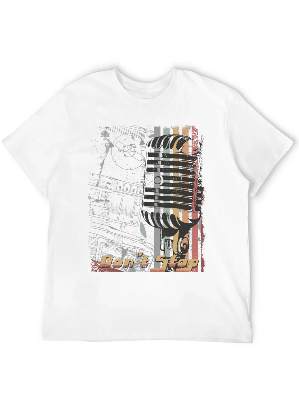 Retro Dont Stop Graphic Print Tee product image 11
