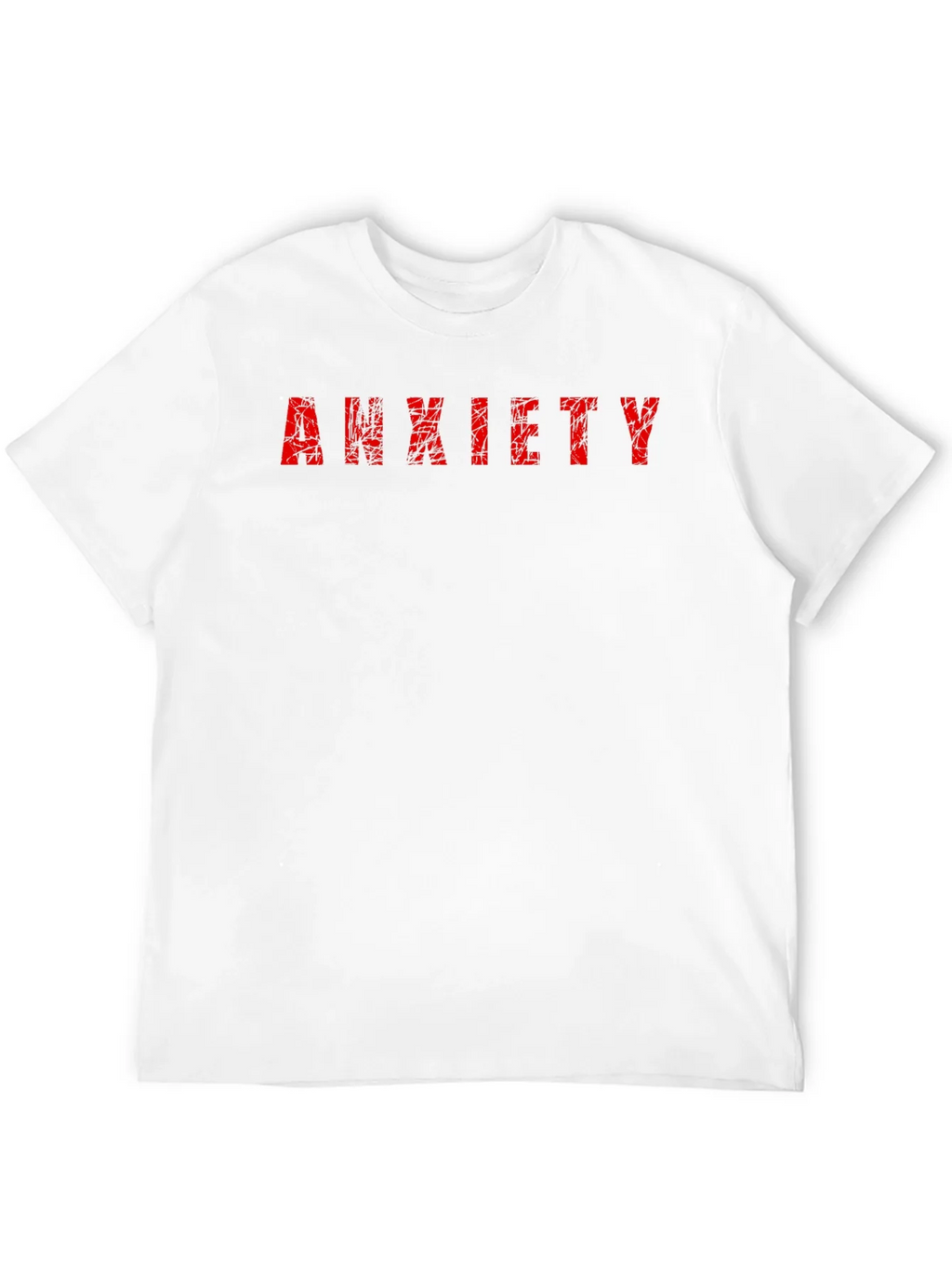 Anxiety Graphic Tee - Black Short Sleeve Crew Neck product image 11