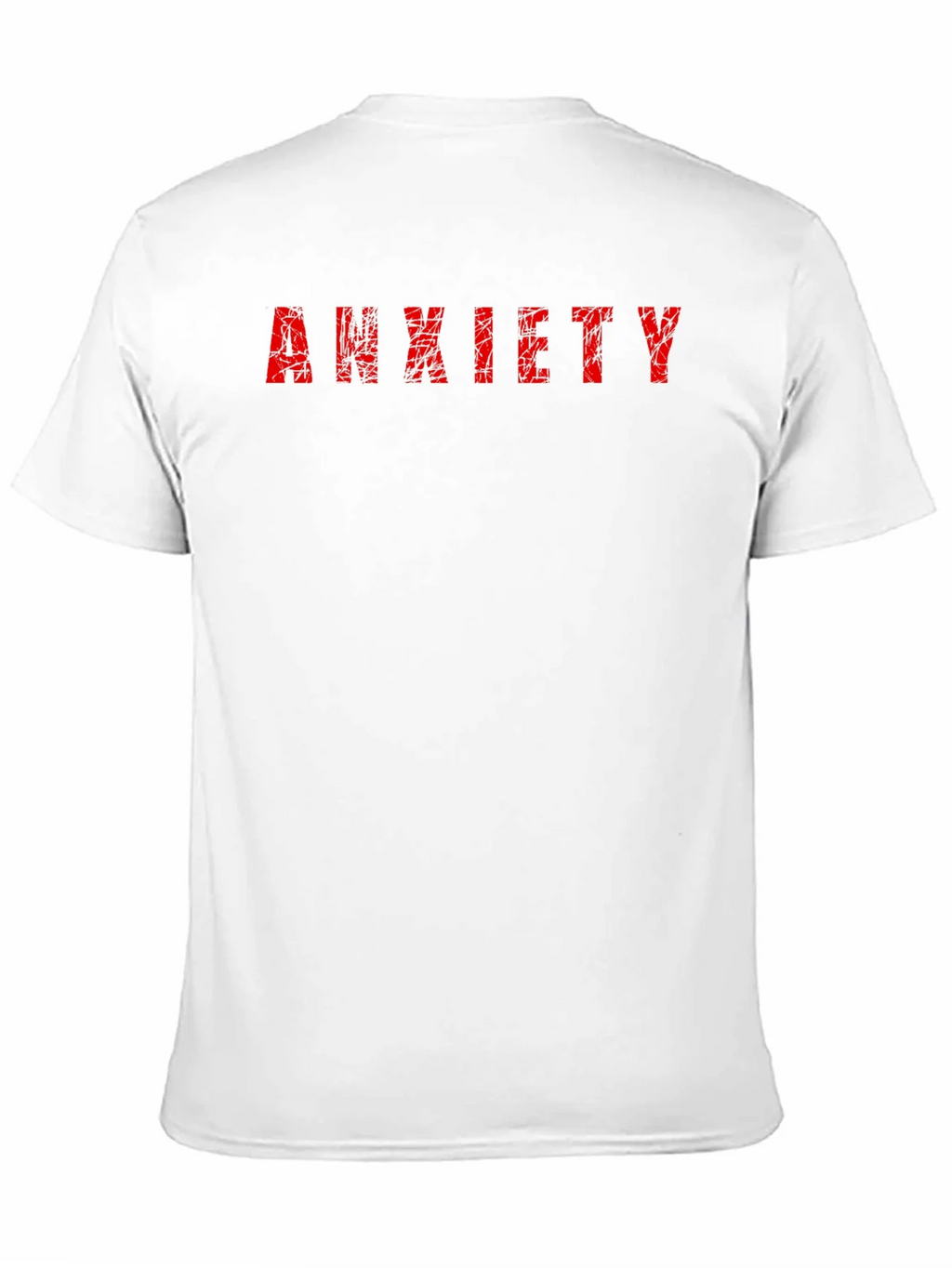 Anxiety Graphic Tee - Black Short Sleeve Crew Neck product image 10