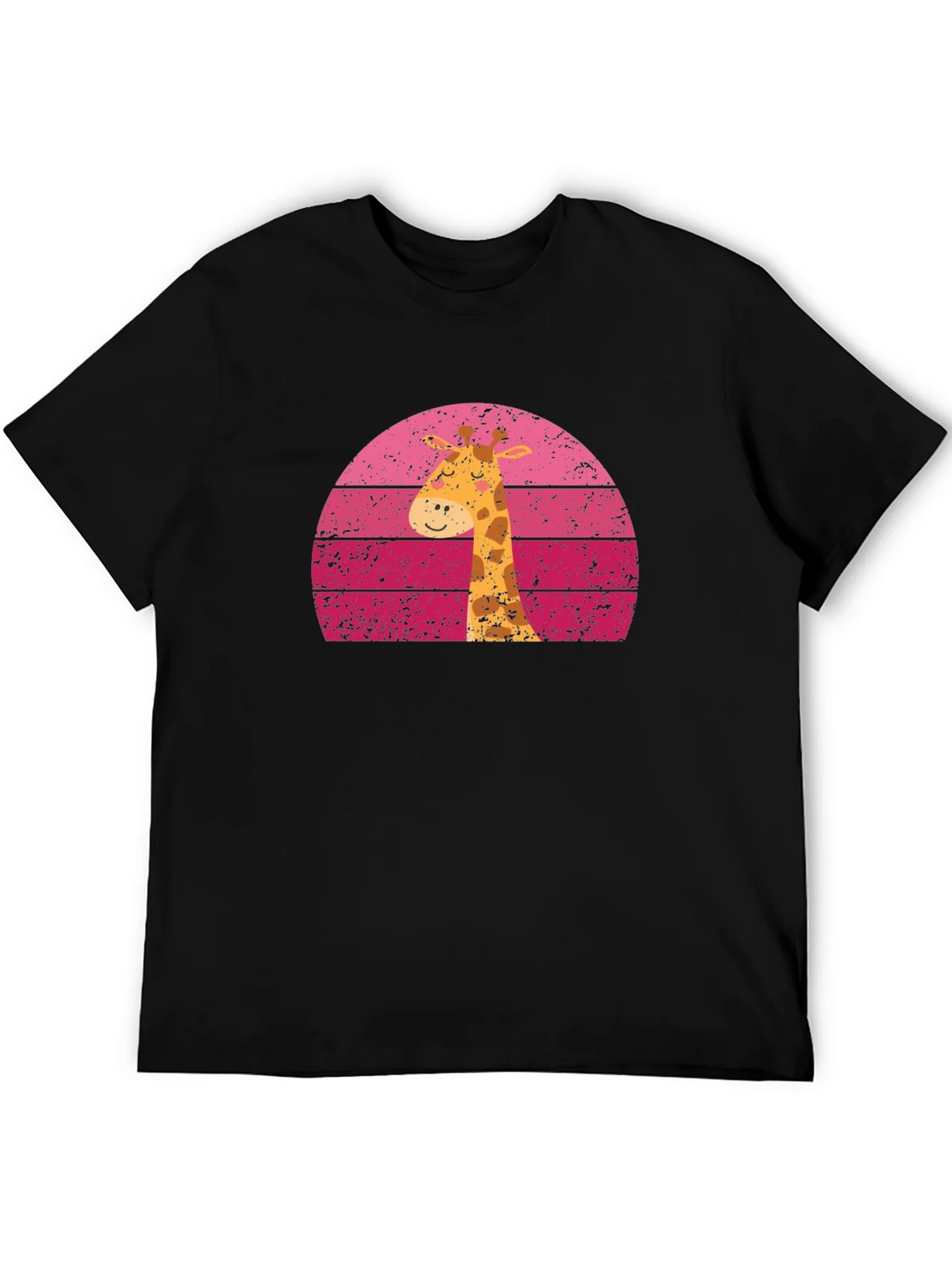 Giraffe Sunset Graphic Tee - Unique Design product image 5
