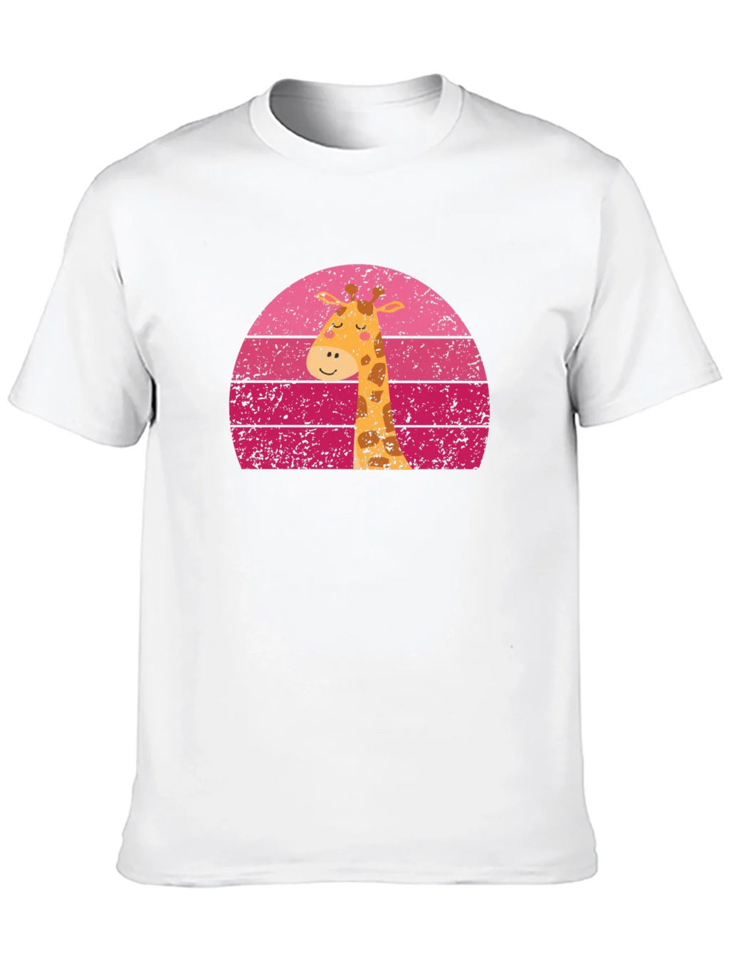 Giraffe Sunset Graphic Tee - Unique Design product image 9