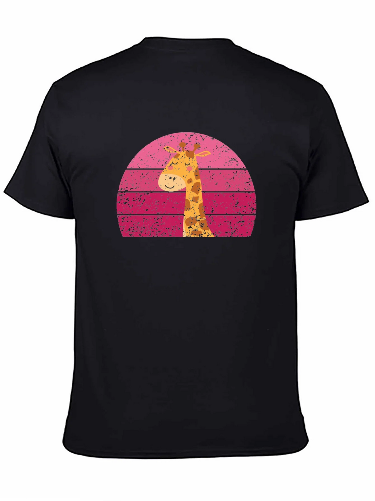 Giraffe Sunset Graphic Tee - Unique Design product image 4