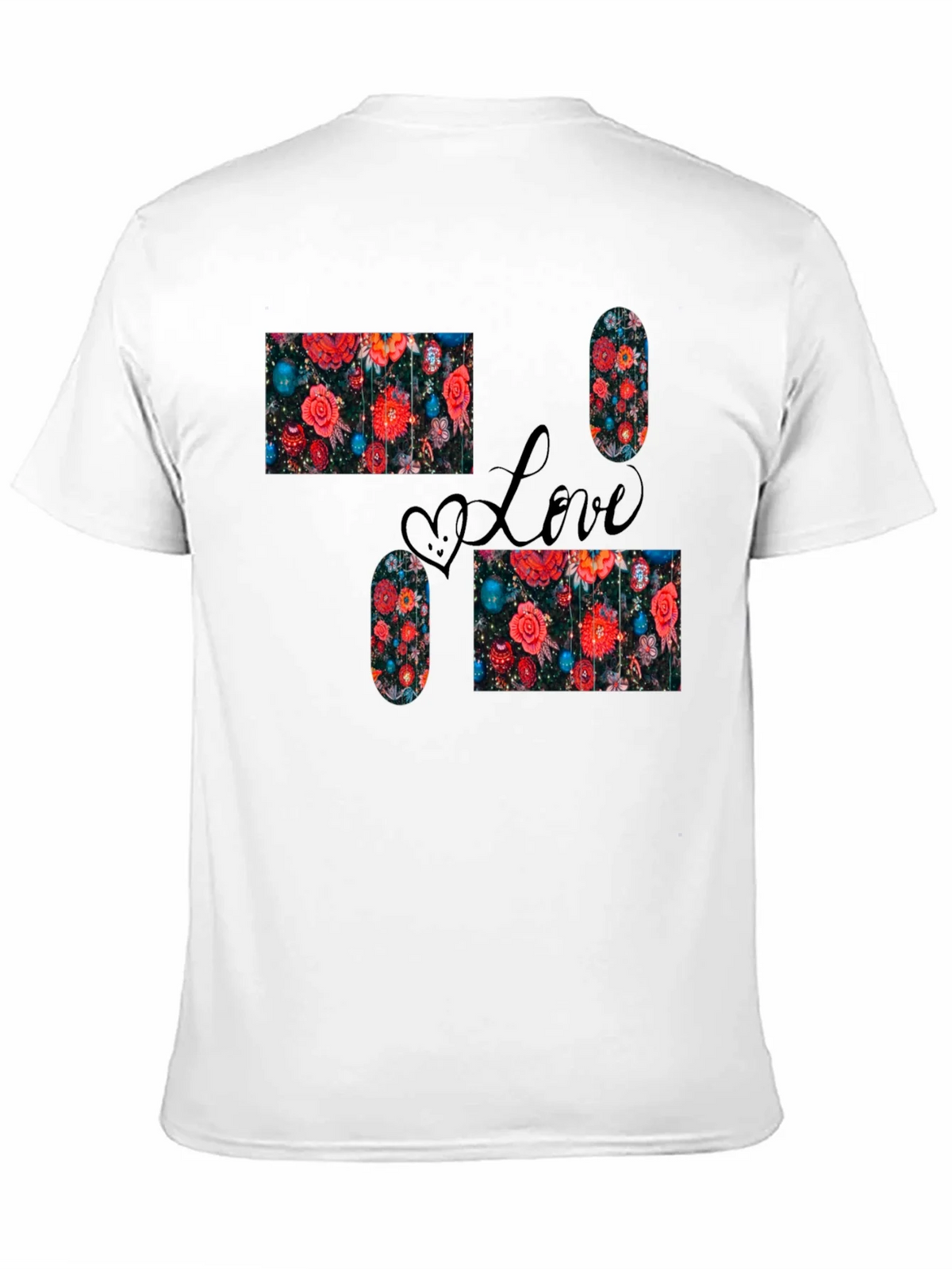 Love Floral Pattern T-Shirt product image 10