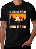 Higher Altitude Better Attitude Graphic T-Shirt product image 1