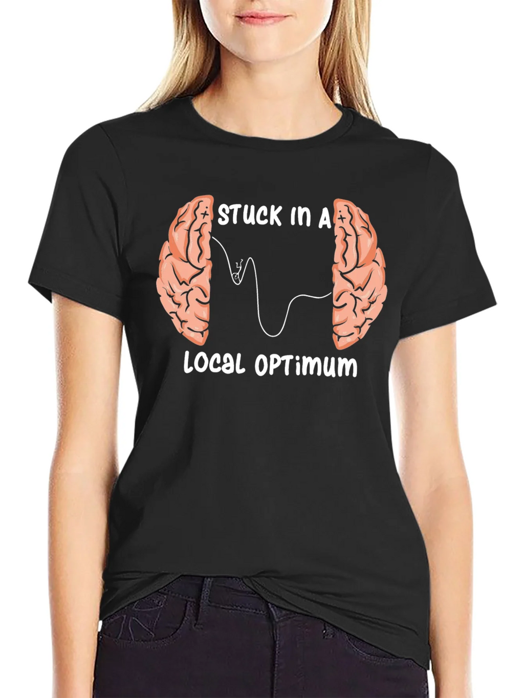 Stuck in a Local Optimum T-Shirt product image 2