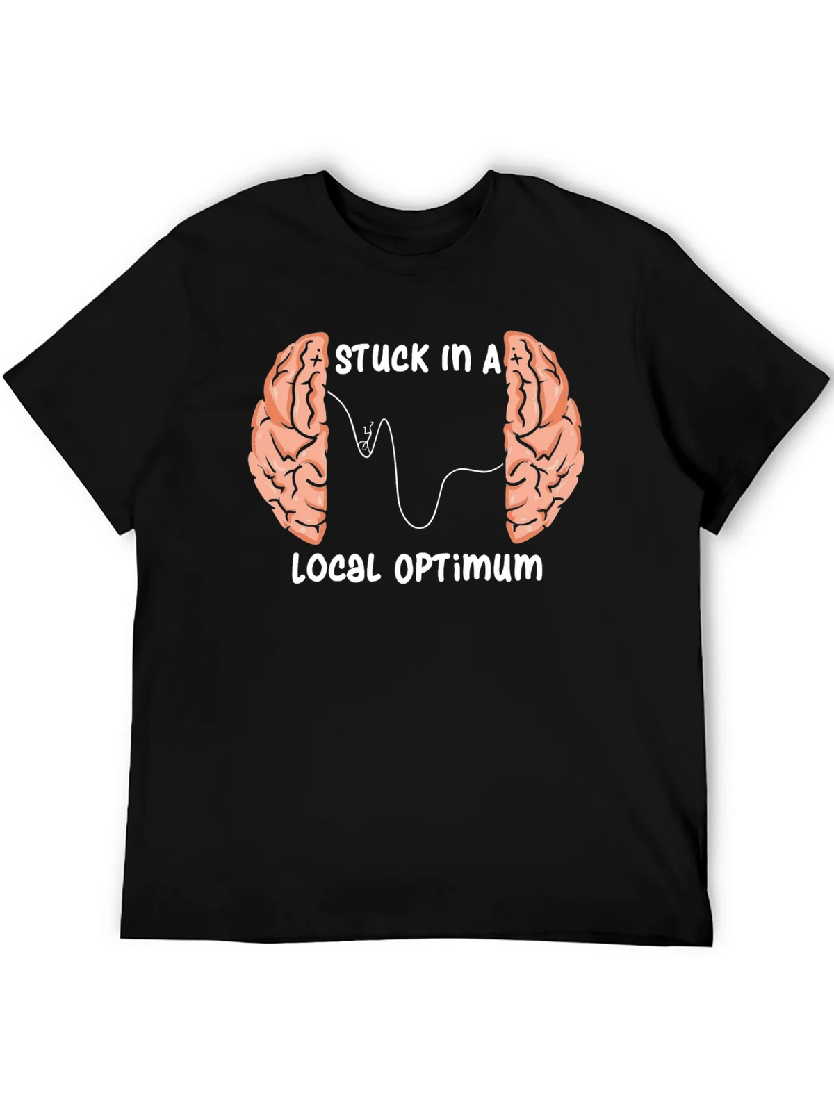 Stuck in a Local Optimum T-Shirt product image 5