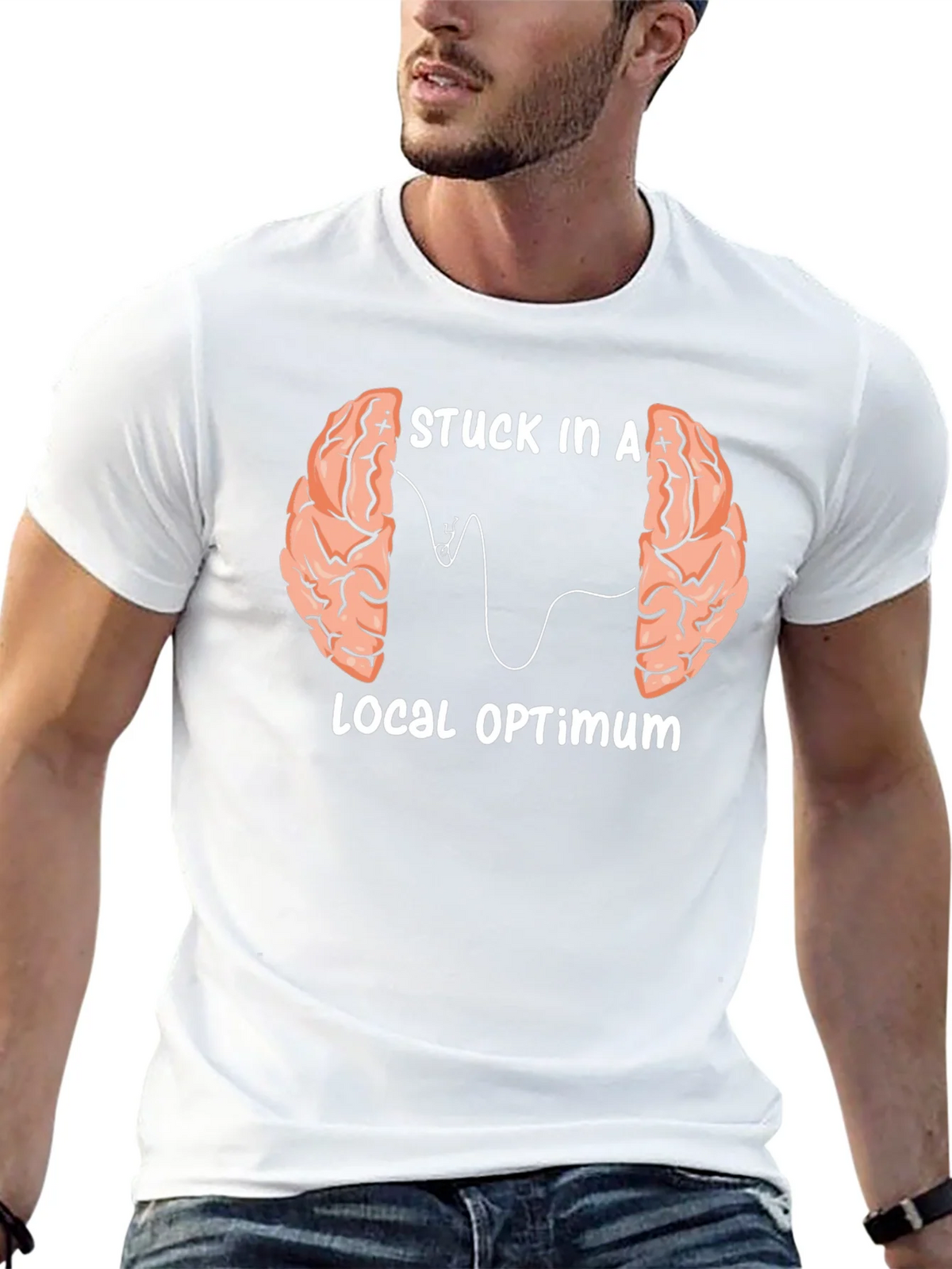 Stuck in a Local Optimum T-Shirt product image 12