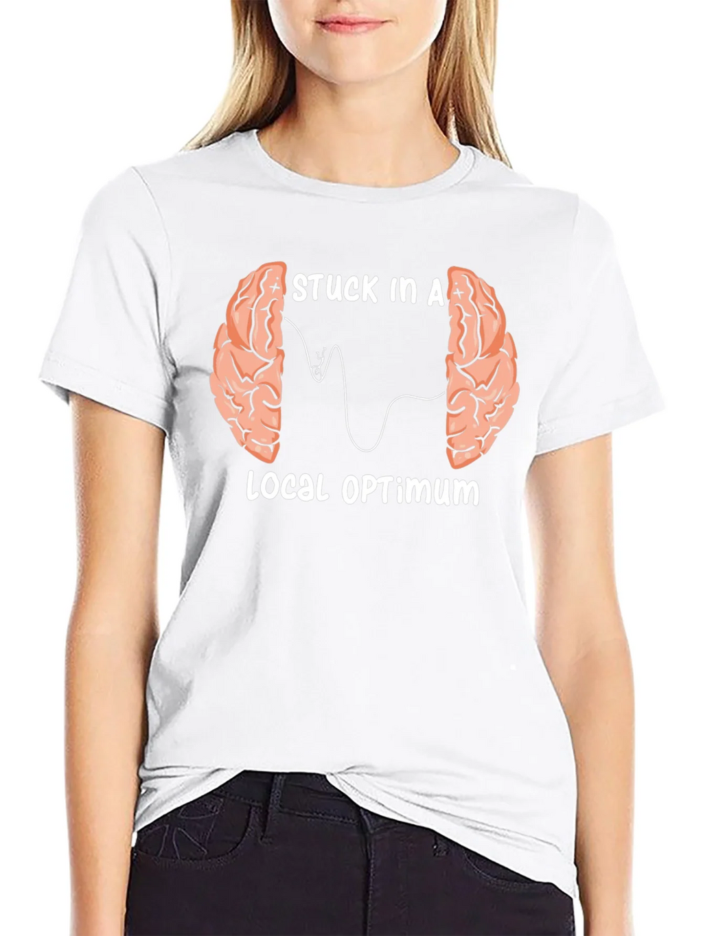 Stuck in a Local Optimum T-Shirt product image 8