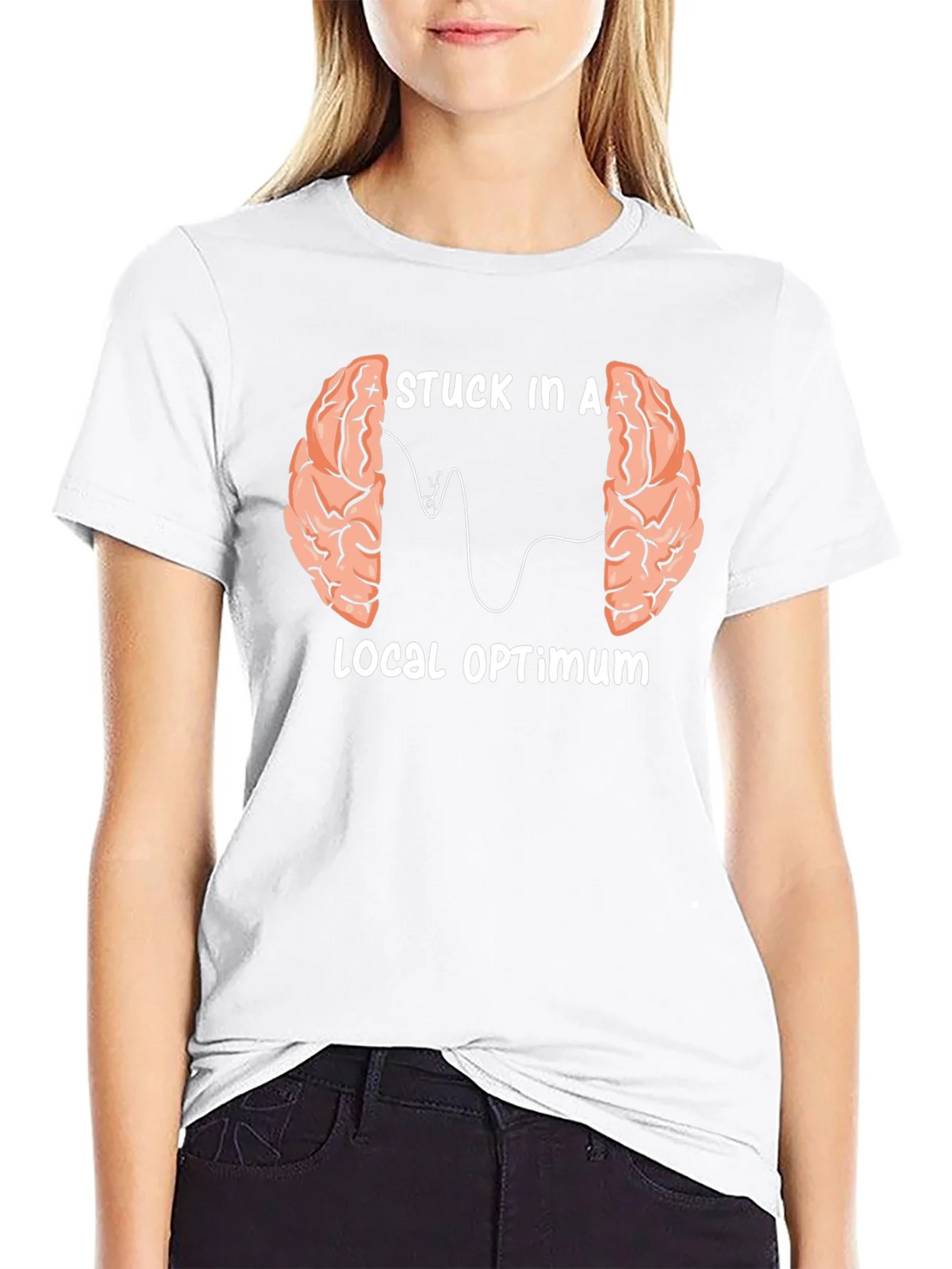 Stuck in a Local Optimum T-Shirt product image 8