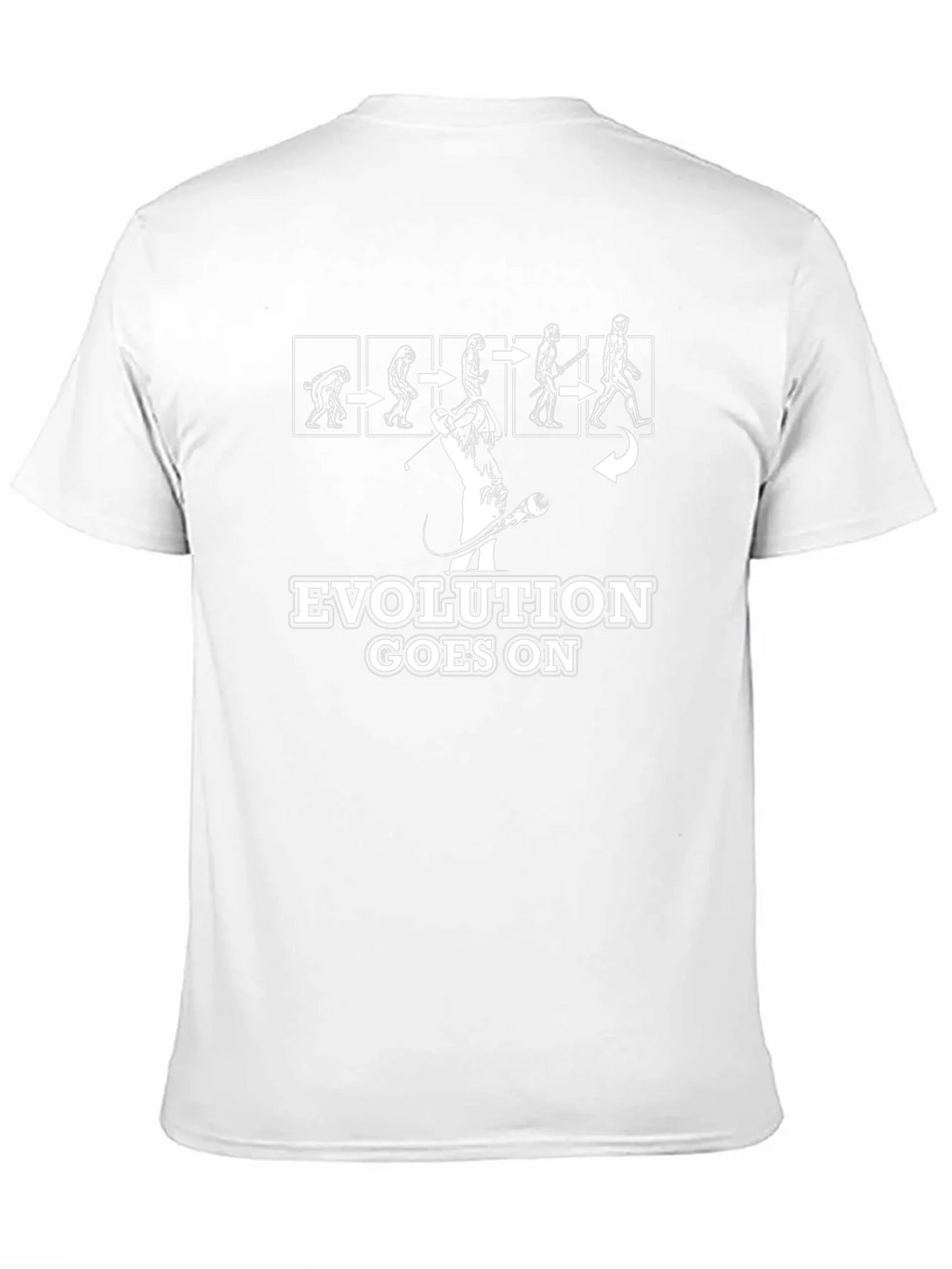 Evolution Goes On Funny Golf T-Shirt product image 8