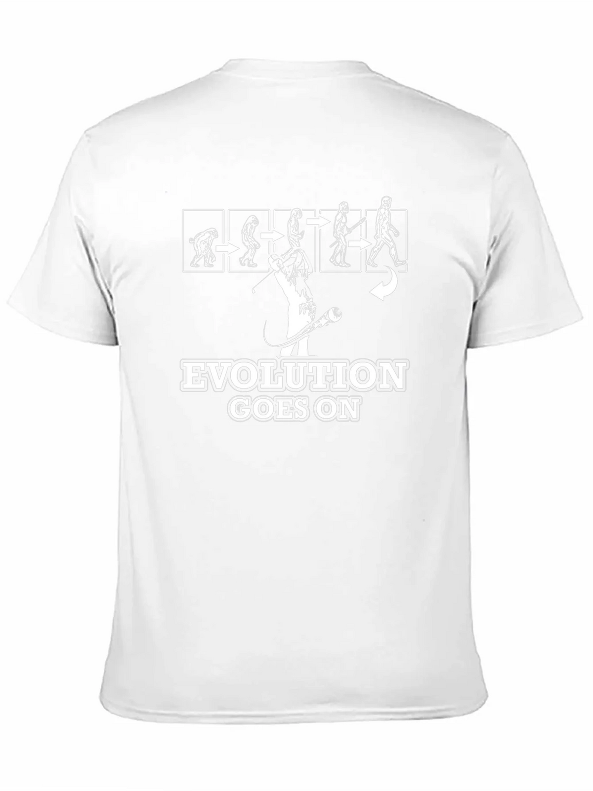 Evolution Goes On Funny Golf T-Shirt product image 8