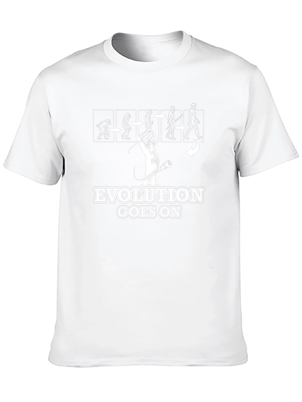 Evolution Goes On Funny Golf T-Shirt product image 7