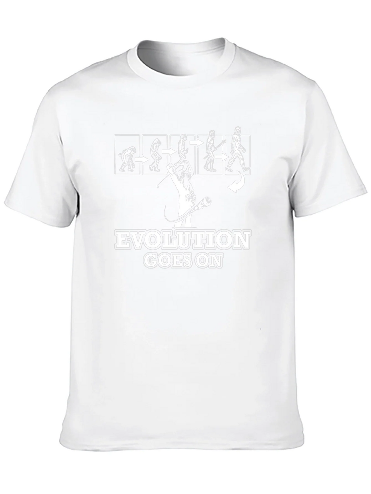 Evolution Goes On Funny Golf T-Shirt product image 7