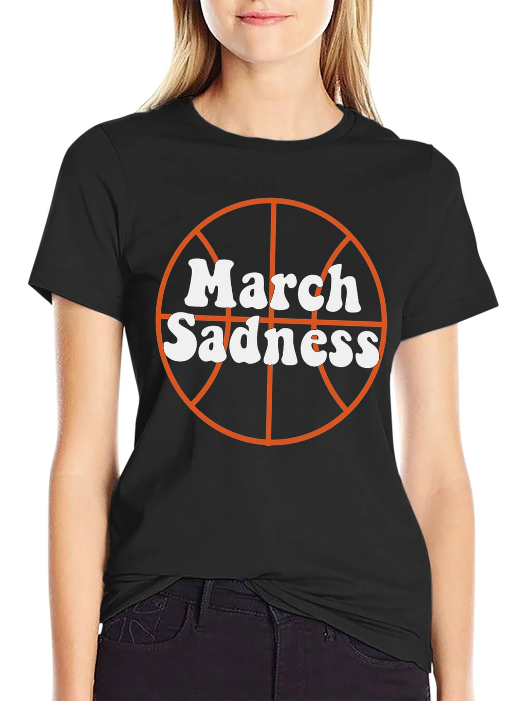 March Sadness Basketball Graphic T-Shirt product image 2