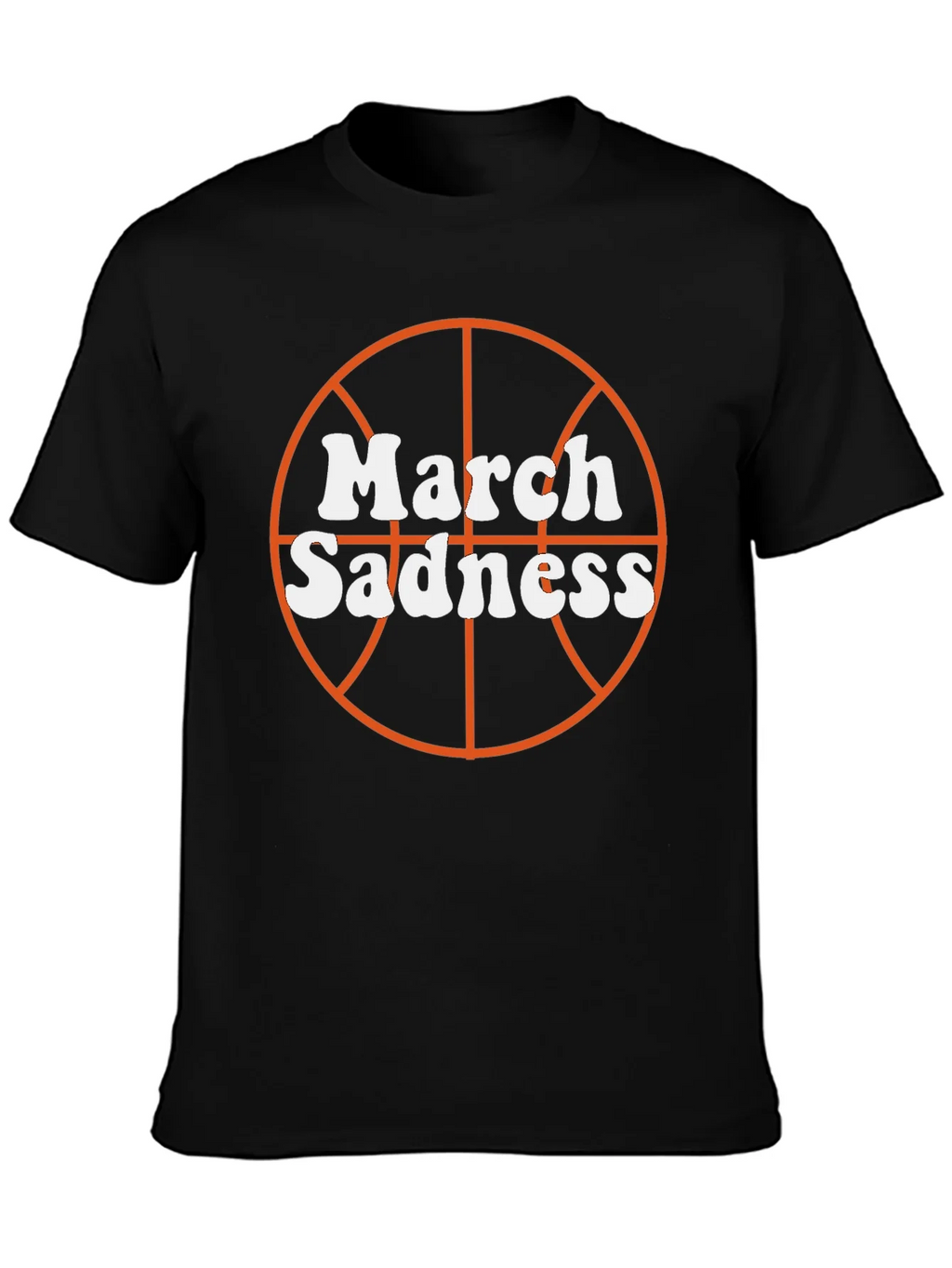 March Sadness Basketball Graphic T-Shirt product image 3