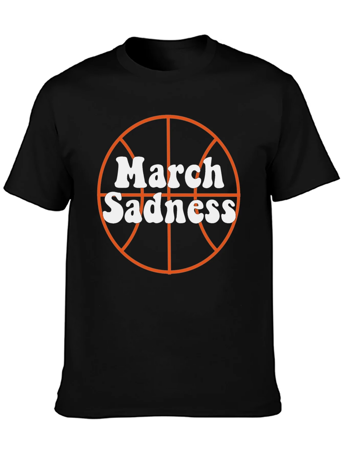 March Sadness Basketball Graphic T-Shirt product image 3